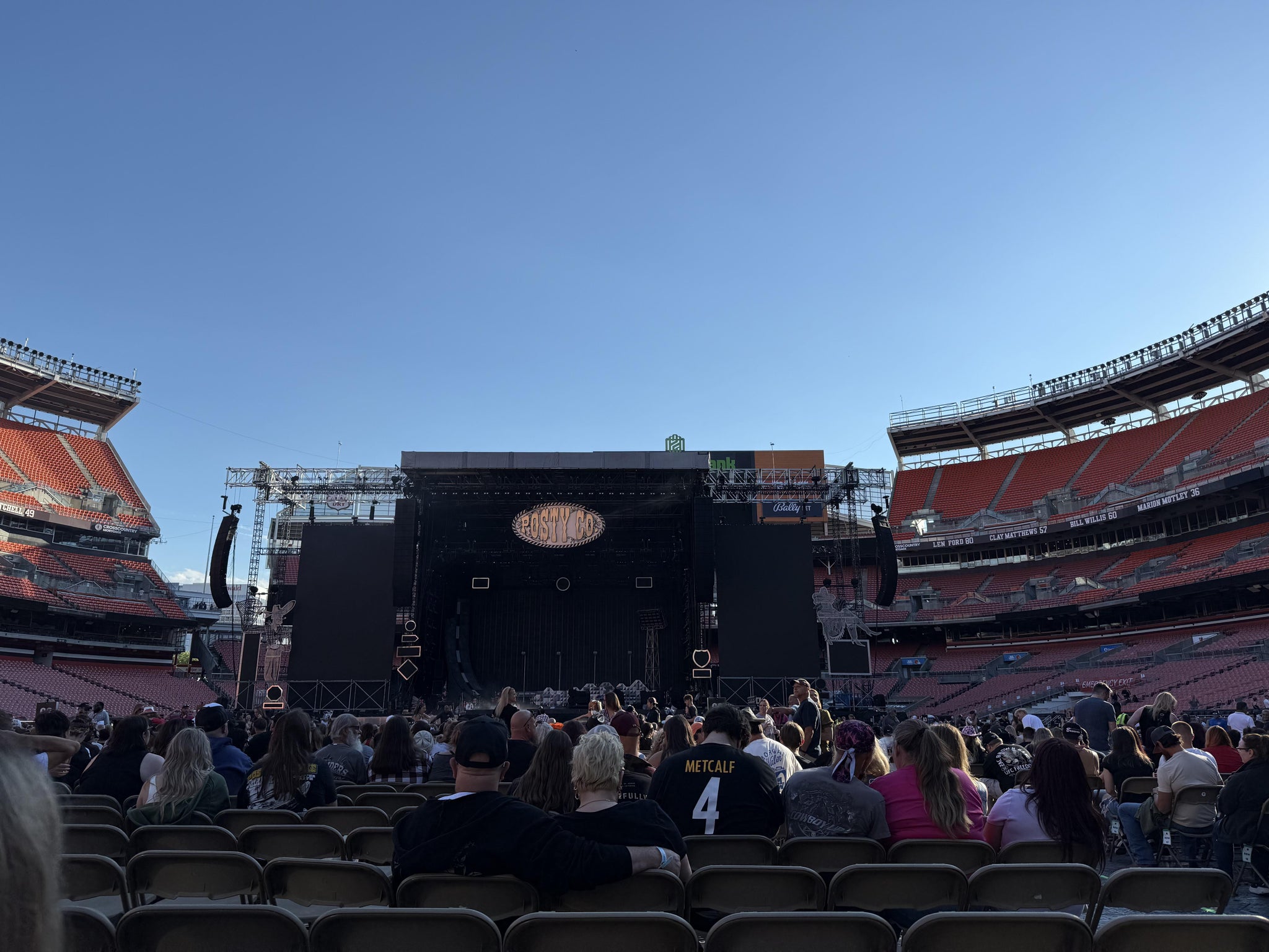 Real Fan View taken from Floor C 2 at Huntington Bank Field by Mason R