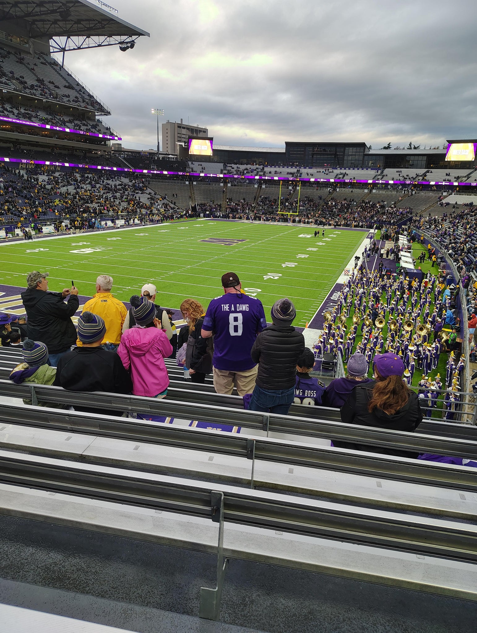 Real Fan View taken from Section 135 at Husky Stadium by Jamar S