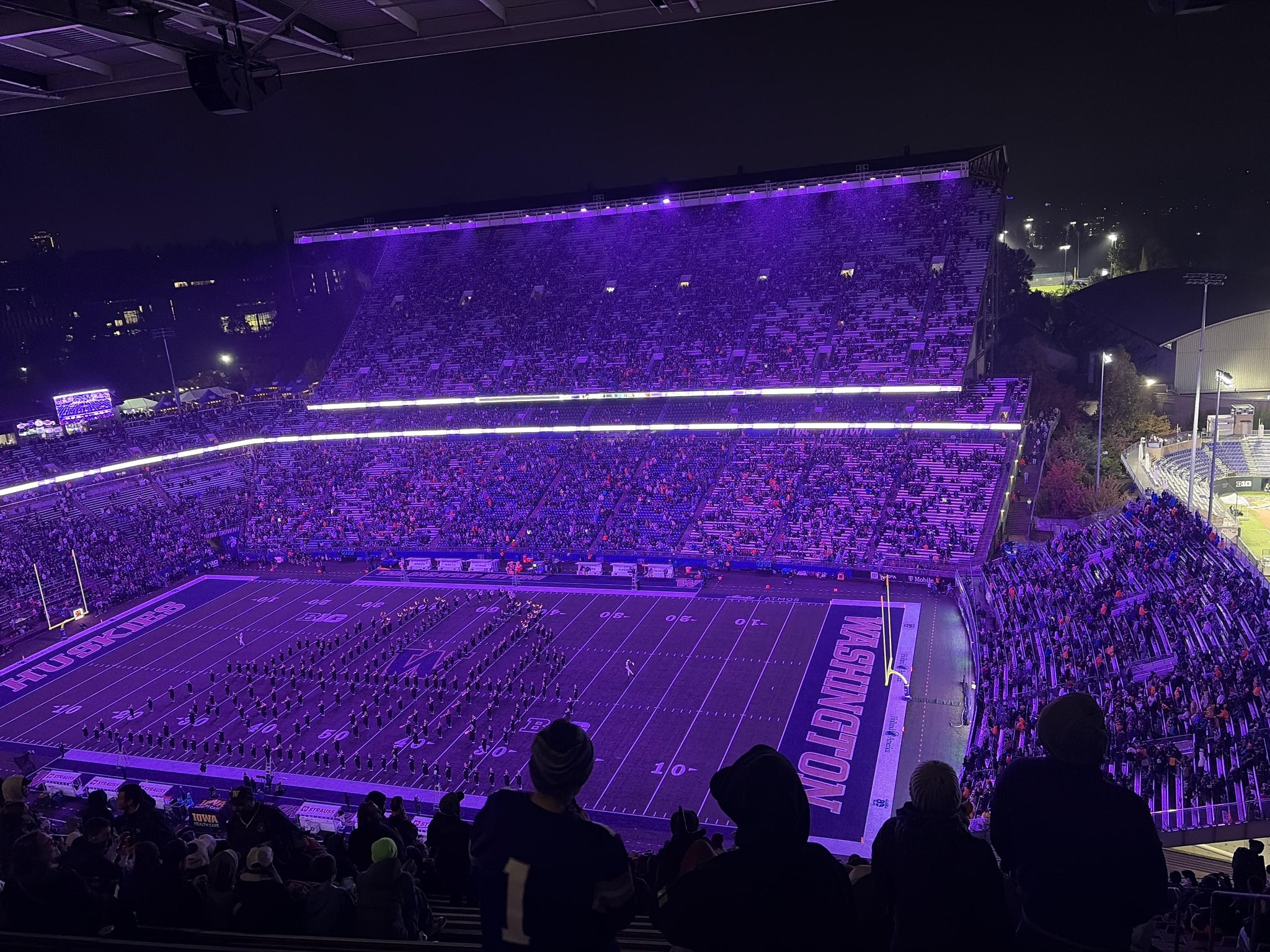 Real Fan View taken from Section 301 at Husky Stadium by Brad B
