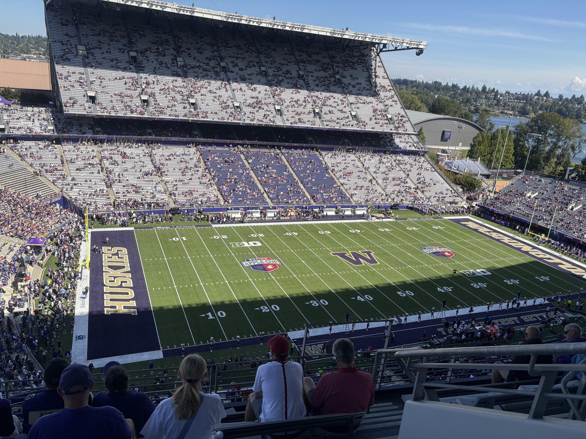 Real Fan View taken from Section 310 at Husky Stadium by Kevin B