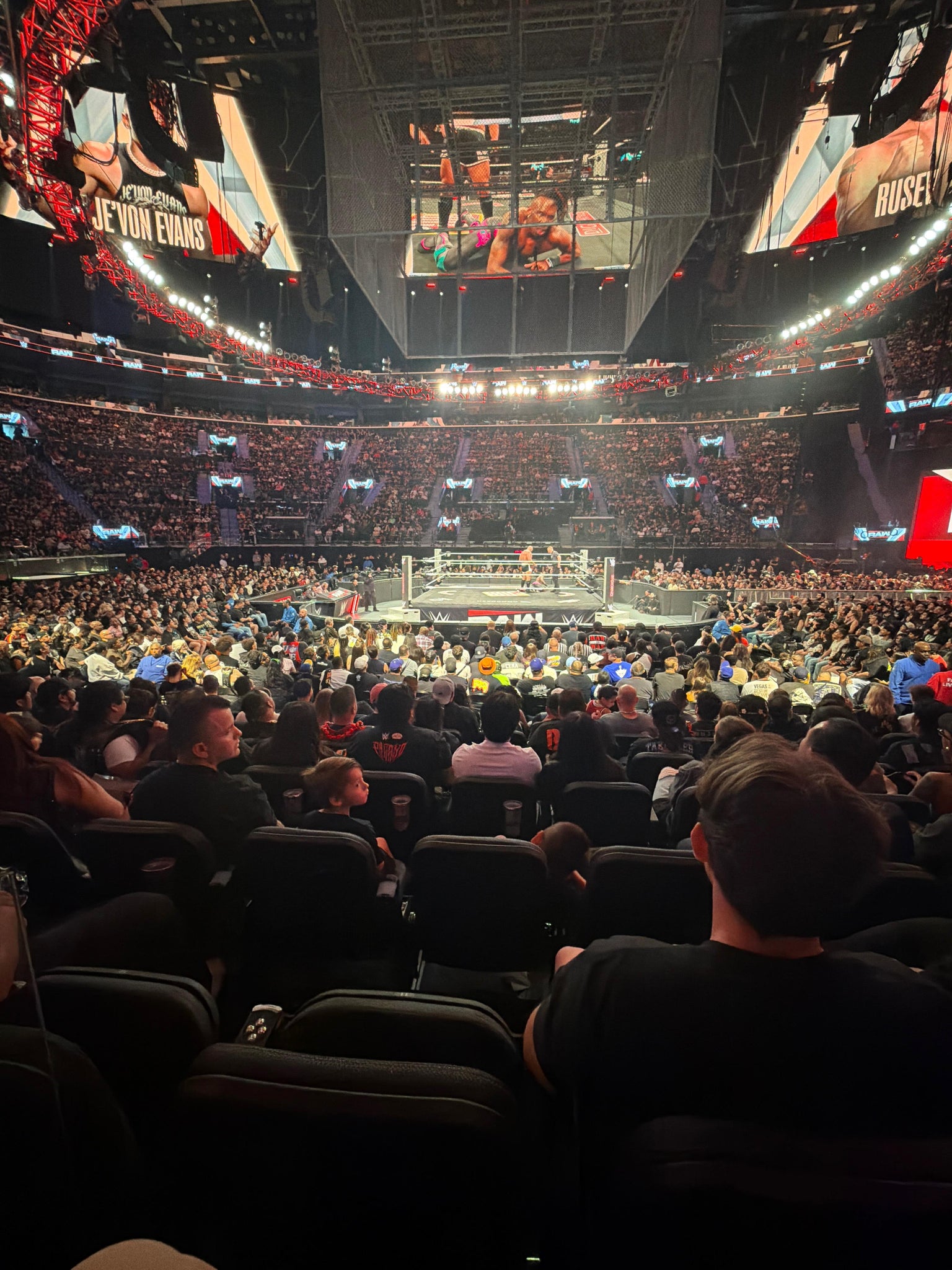 Real Fan View taken from Bungalow Suite 4 at Intuit Dome by Fabian G