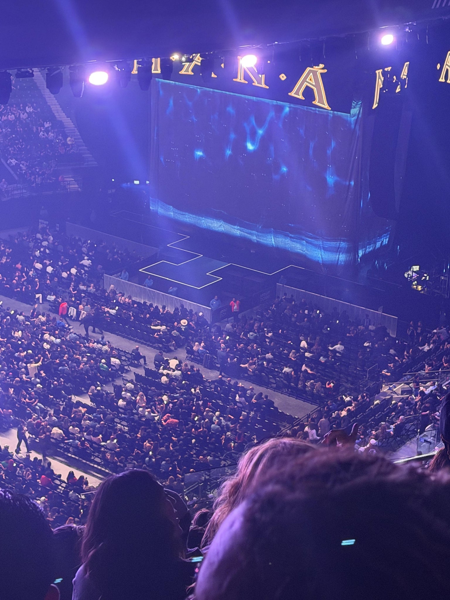 Real Fan View taken from Terrace 29 at Intuit Dome by Edward B