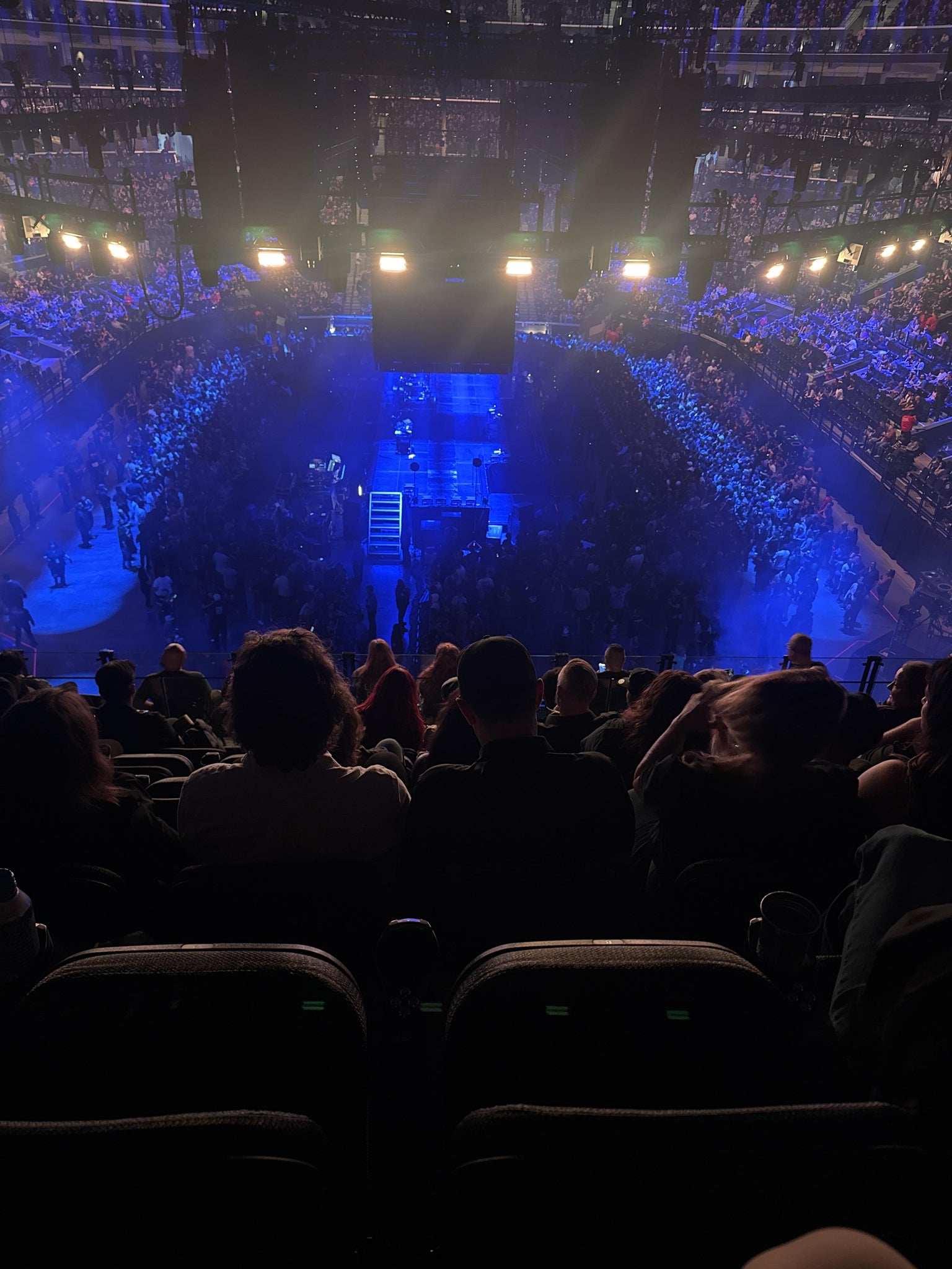 Real Fan View taken from Wall 17 at Intuit Dome by Irina N