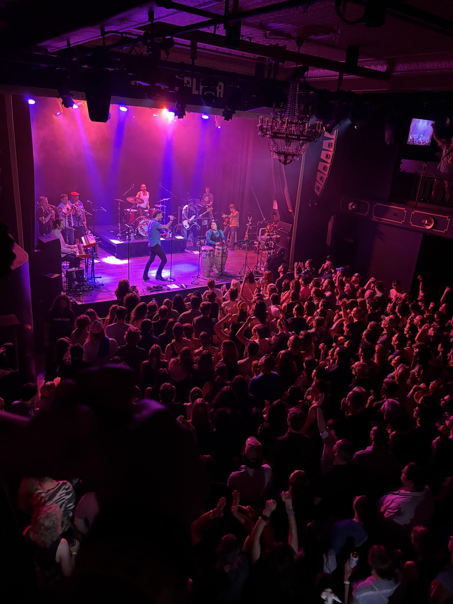 Real Fan View taken from Loft at Irving Plaza by Whitney L