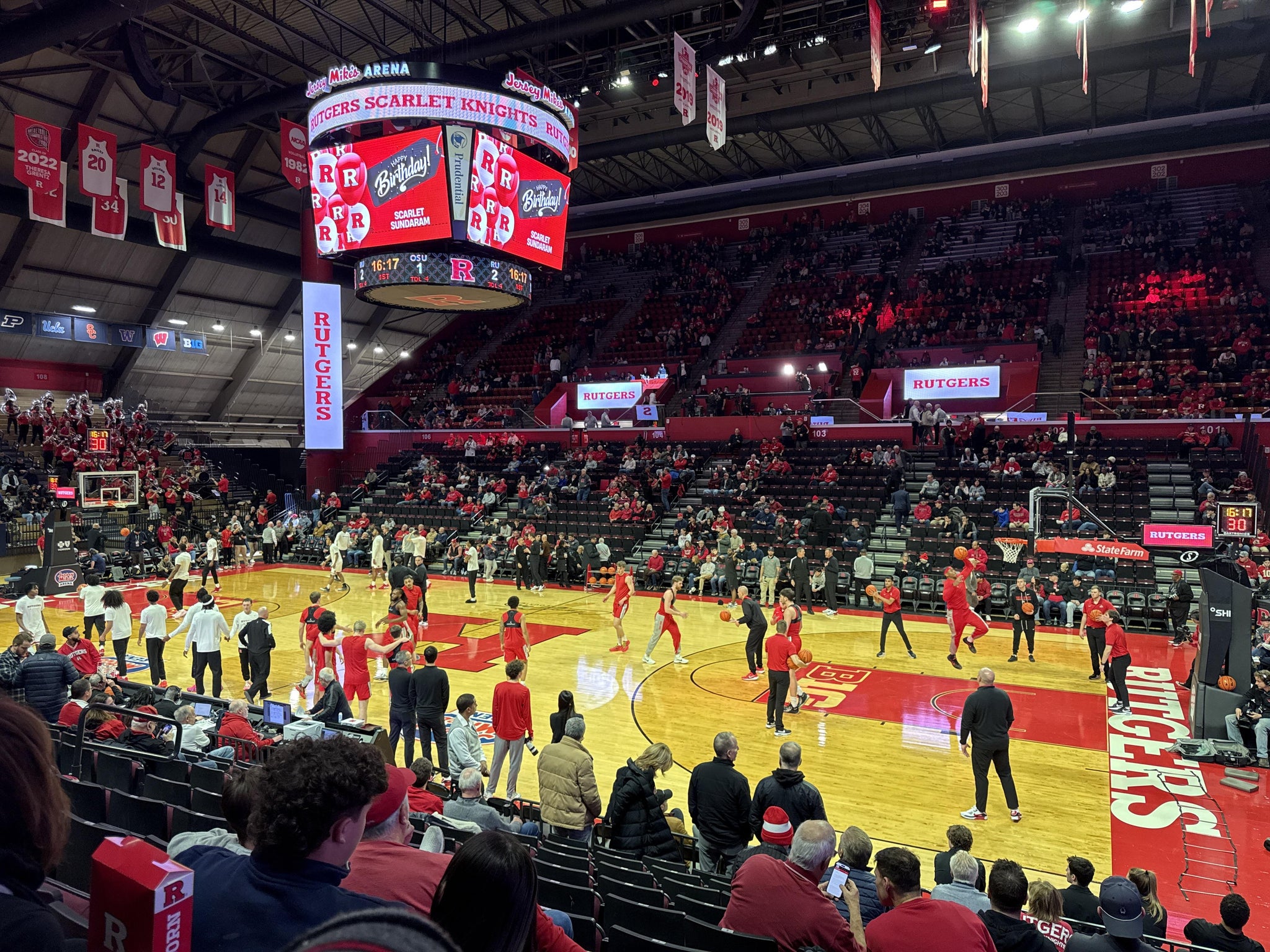 Real Fan View taken from Section 115 at Jersey Mike's Arena by Michael O
