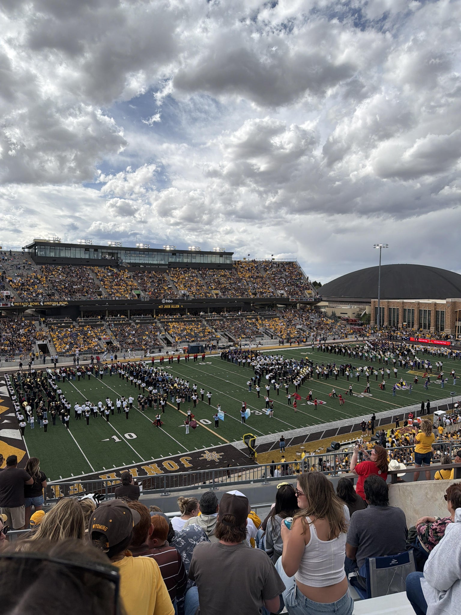 Real Fan View taken from Section 29 at Jonah Field at War Memorial Stadium by Sarah M