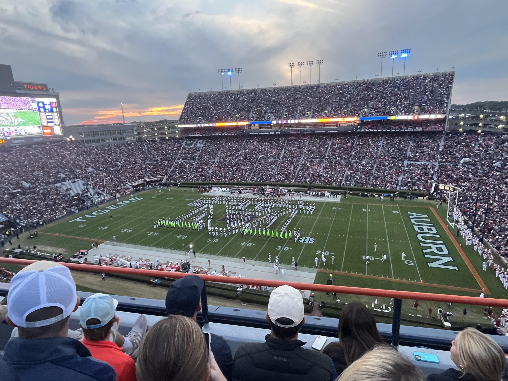 Real Fan View taken from Section 110 at Jordan-Hare Stadium by Joey C