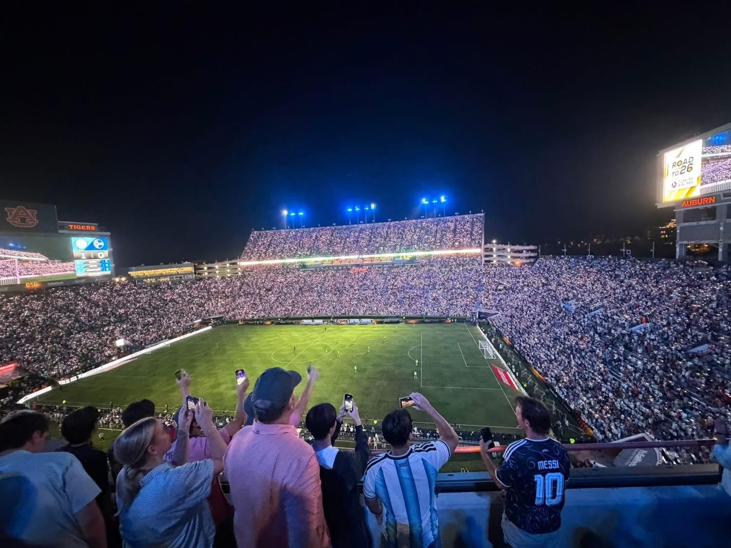 Real Fan View taken from Section 110 at Jordan-Hare Stadium by Shane S