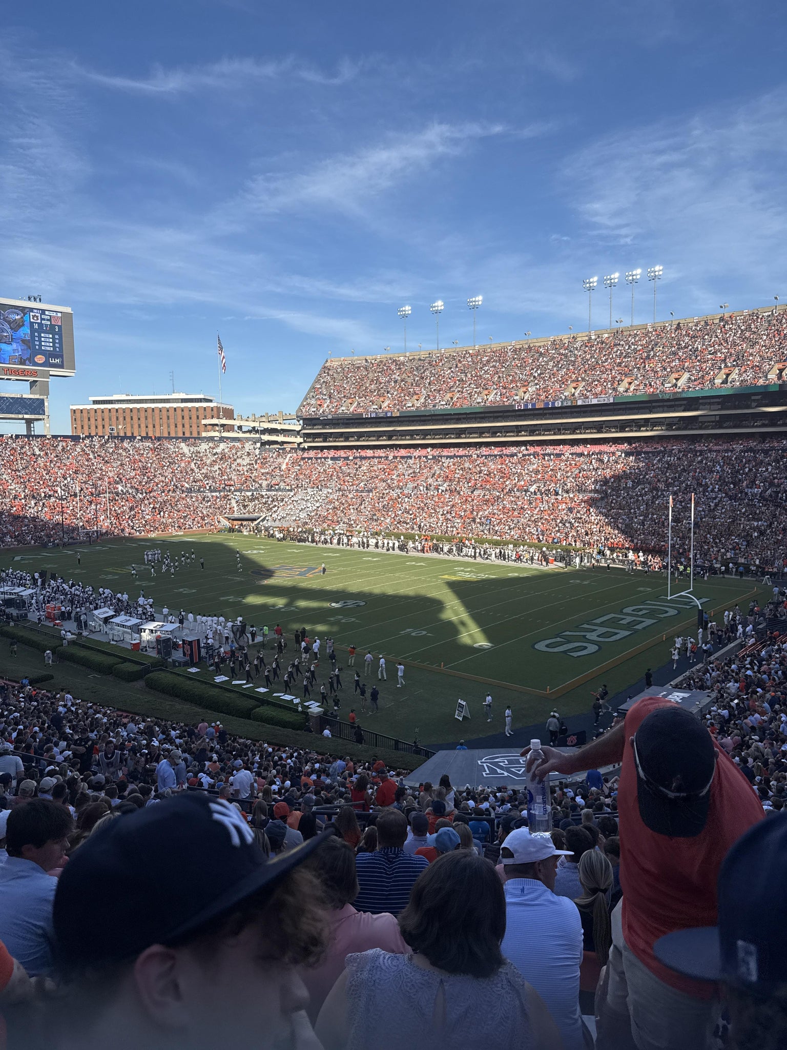 Real Fan View taken from Section 12 at Jordan-Hare Stadium by Robert C