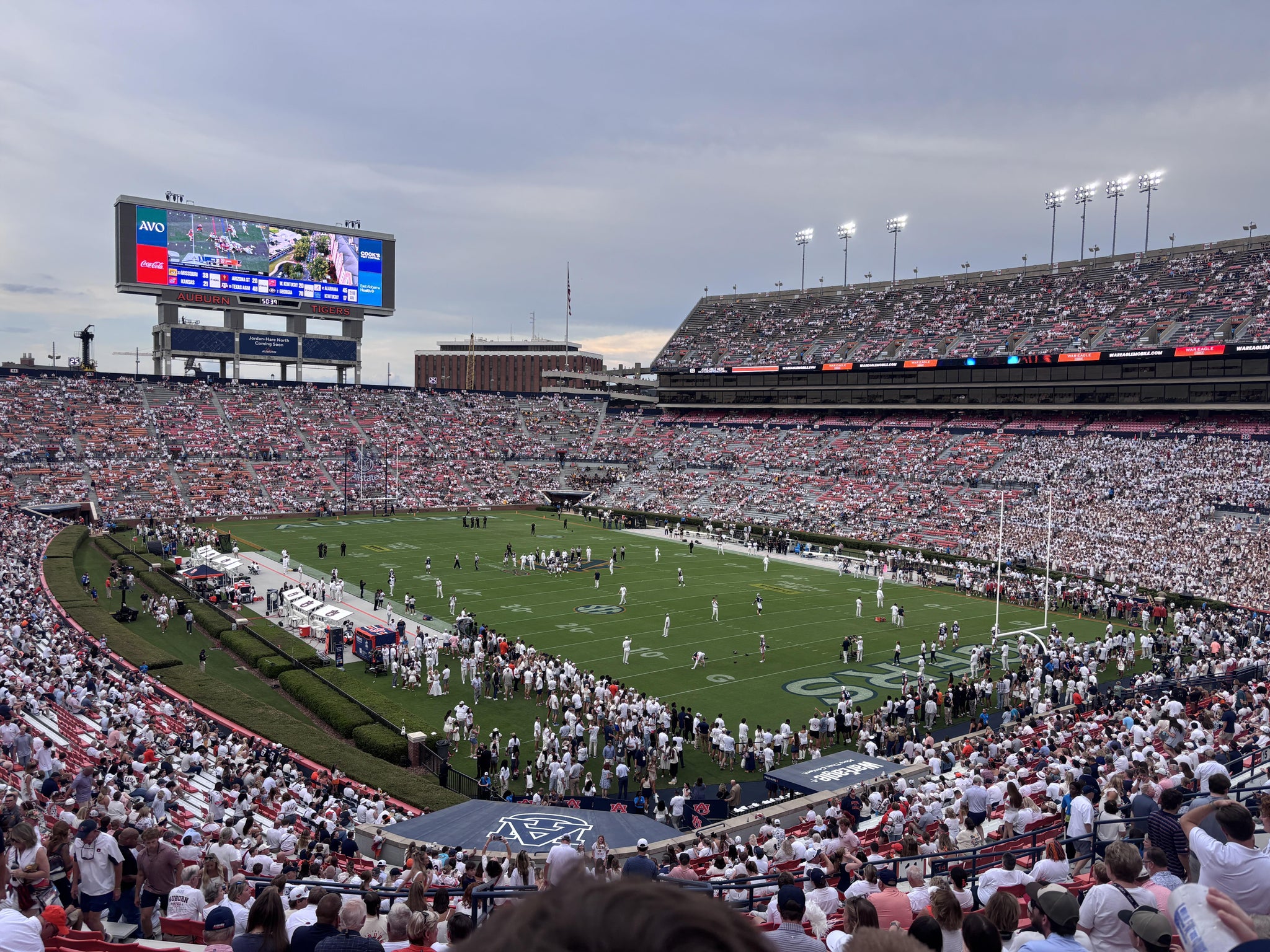 Real Fan View taken from Section 13 at Jordan-Hare Stadium by Ashley S