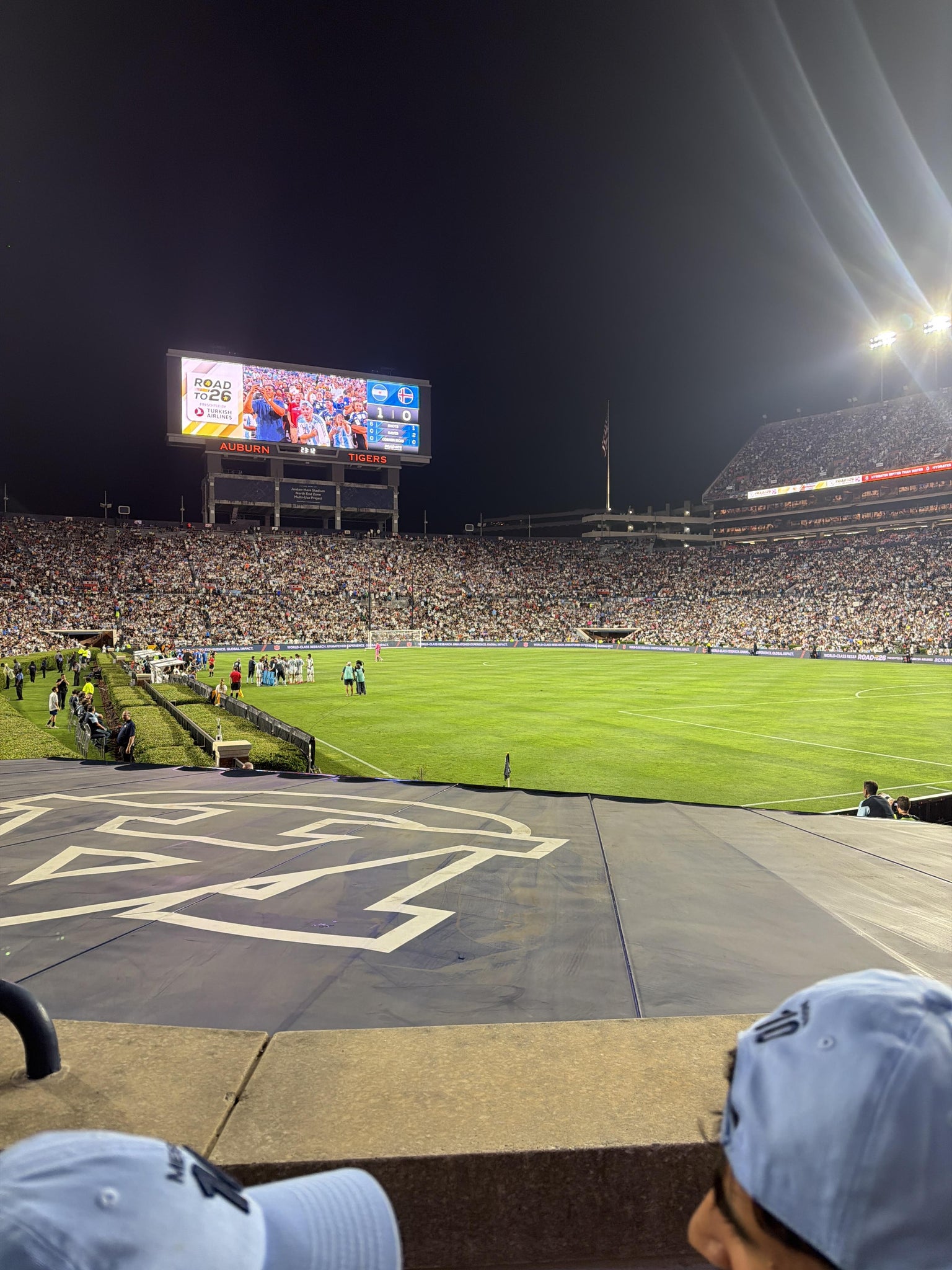 Real Fan View taken from Section 14 at Jordan-Hare Stadium by Amy L