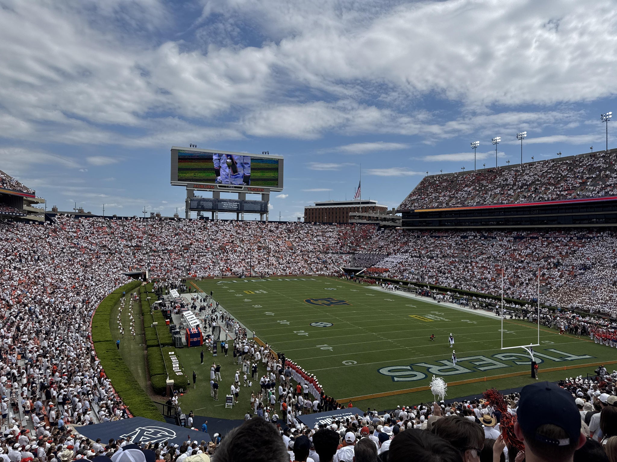 Real Fan View taken from Section 14 at Jordan-Hare Stadium by Jacob H
