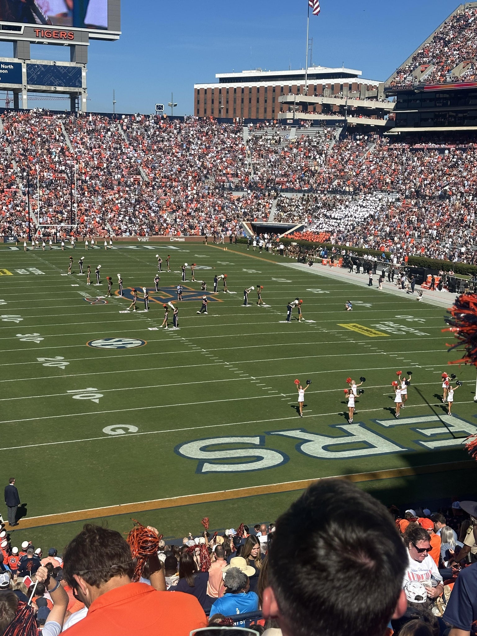 Real Fan View taken from Section 15 at Jordan-Hare Stadium by Wanita T