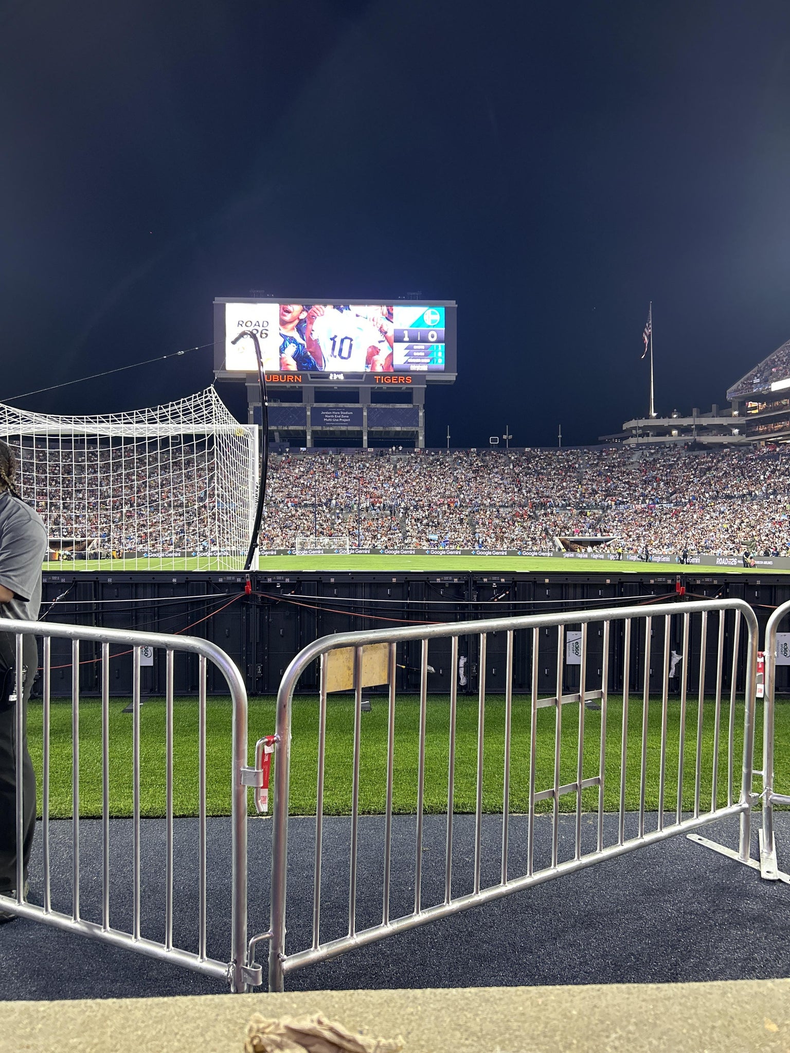 Real Fan View taken from Section 18 at Jordan-Hare Stadium by Vincent B