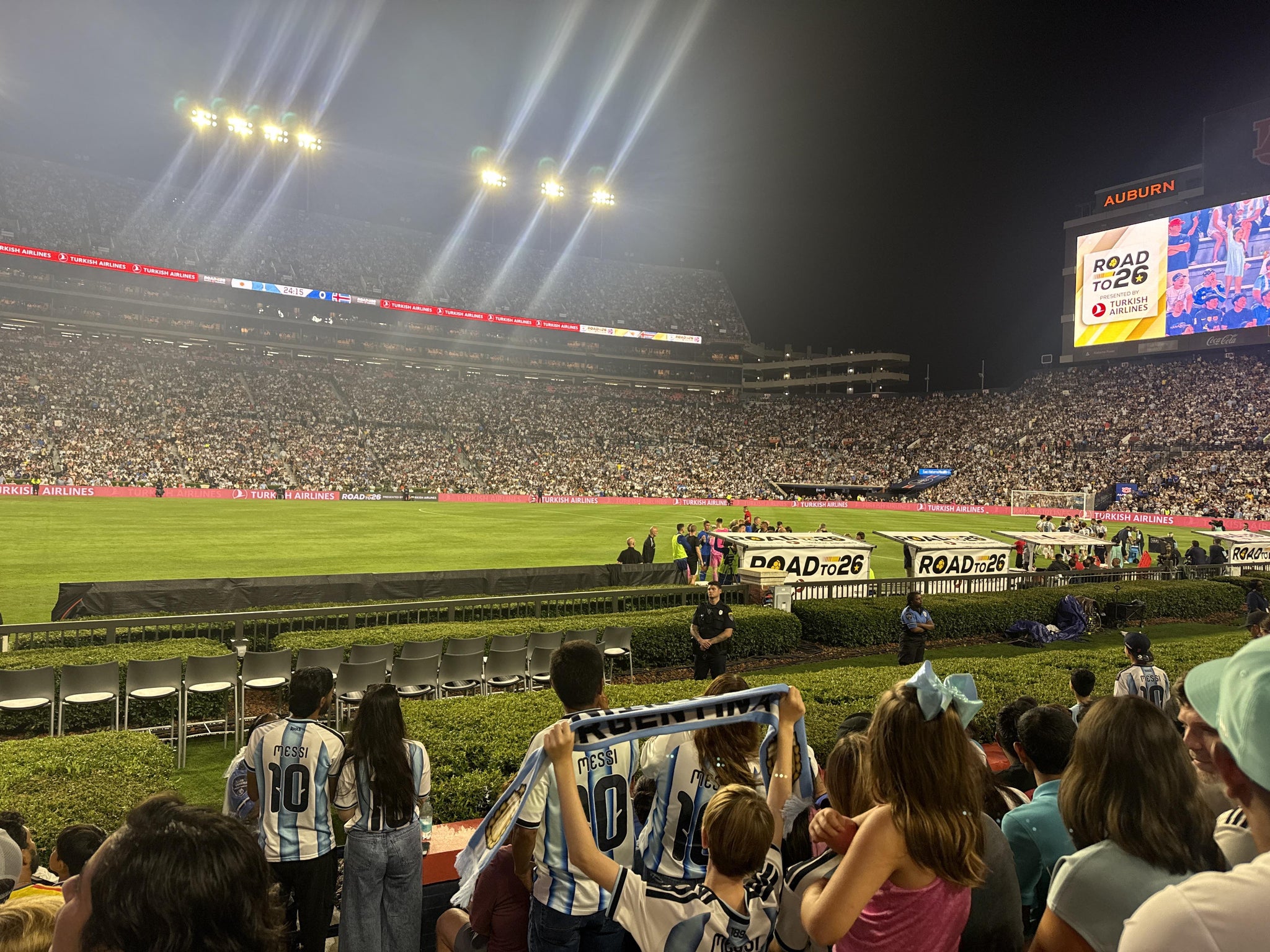 Real Fan View taken from Section 3 at Jordan-Hare Stadium by Anonymous User