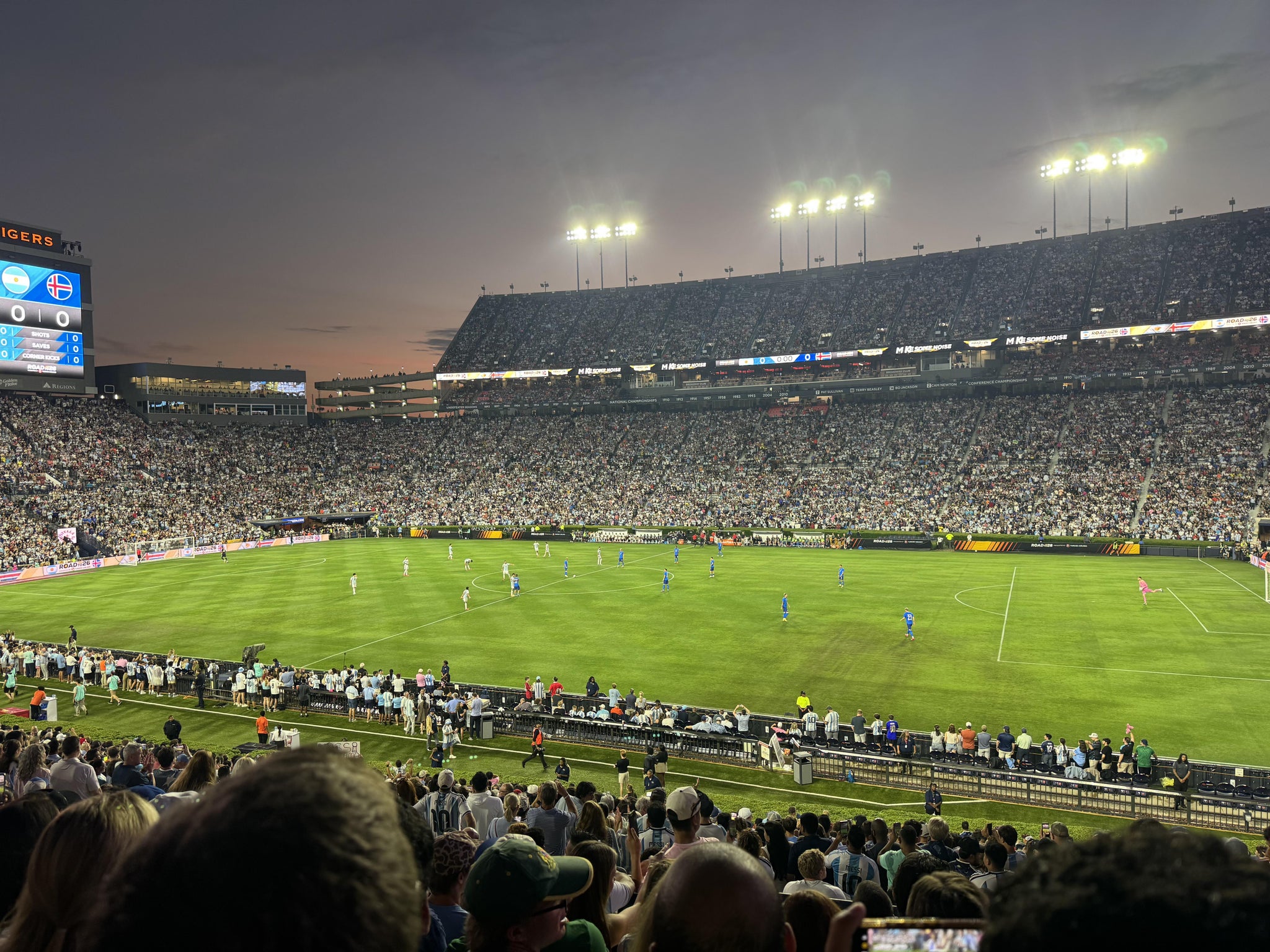 Real Fan View taken from Section 32 at Jordan-Hare Stadium by Andrew T