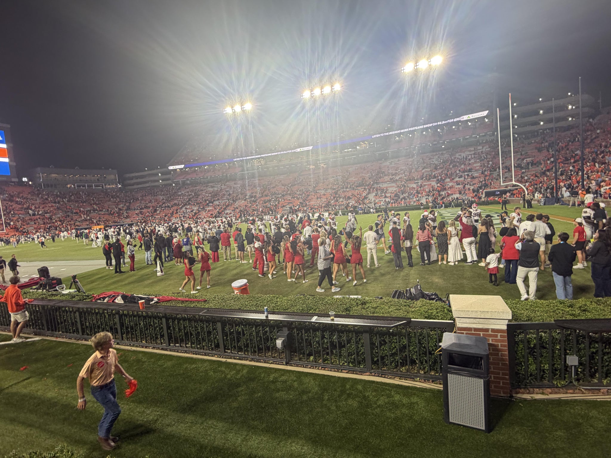 Real Fan View taken from Section 33 at Jordan-Hare Stadium by Aaron R