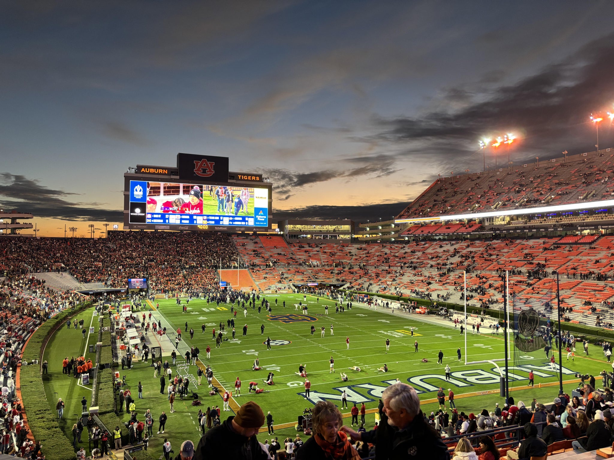 Real Fan View taken from Section 37 at Jordan-Hare Stadium by Hunter W