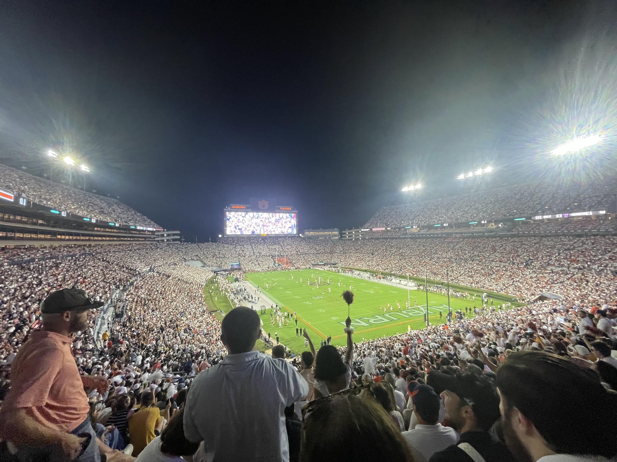 Real Fan View taken from Section 37 at Jordan-Hare Stadium by John henry R