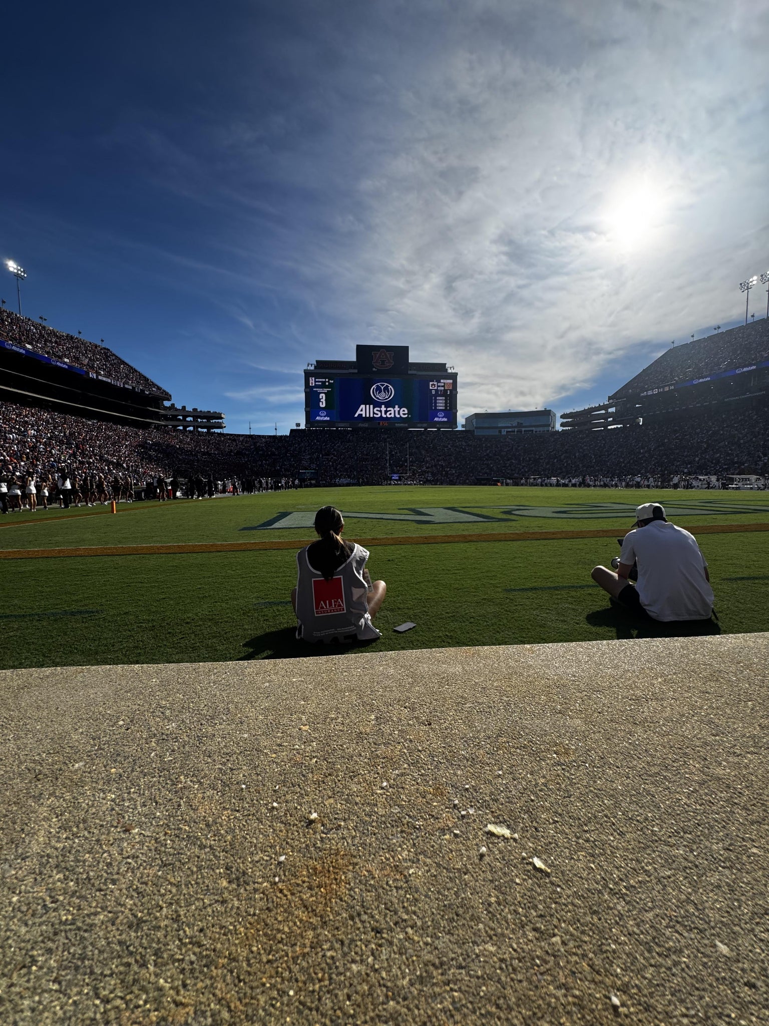Real Fan View taken from Section 39 at Jordan-Hare Stadium by Karter N