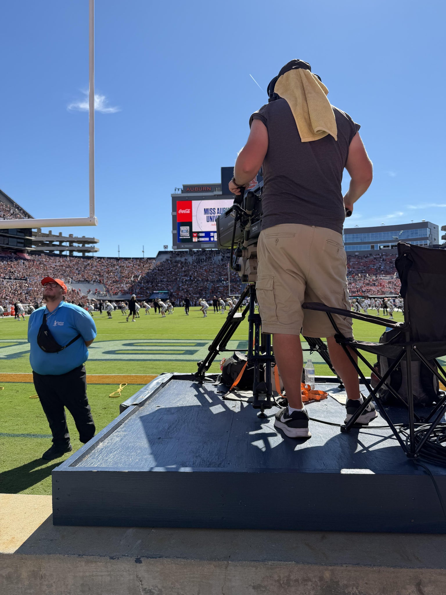 Real Fan View taken from Section 41 at Jordan-Hare Stadium by Mary H