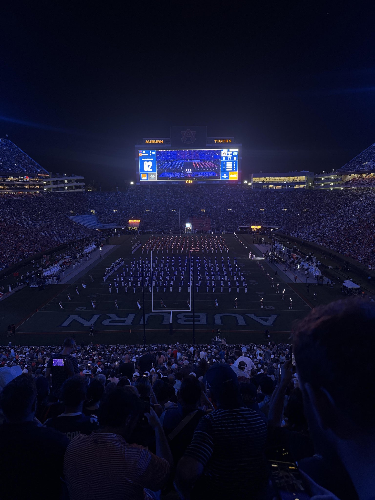 Real Fan View taken from Section 41 at Jordan-Hare Stadium by Dylan L