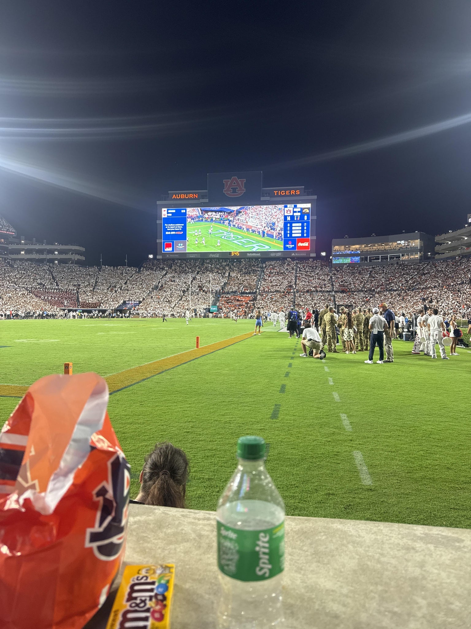 Real Fan View taken from Section 43 at Jordan-Hare Stadium by Jamarcus M