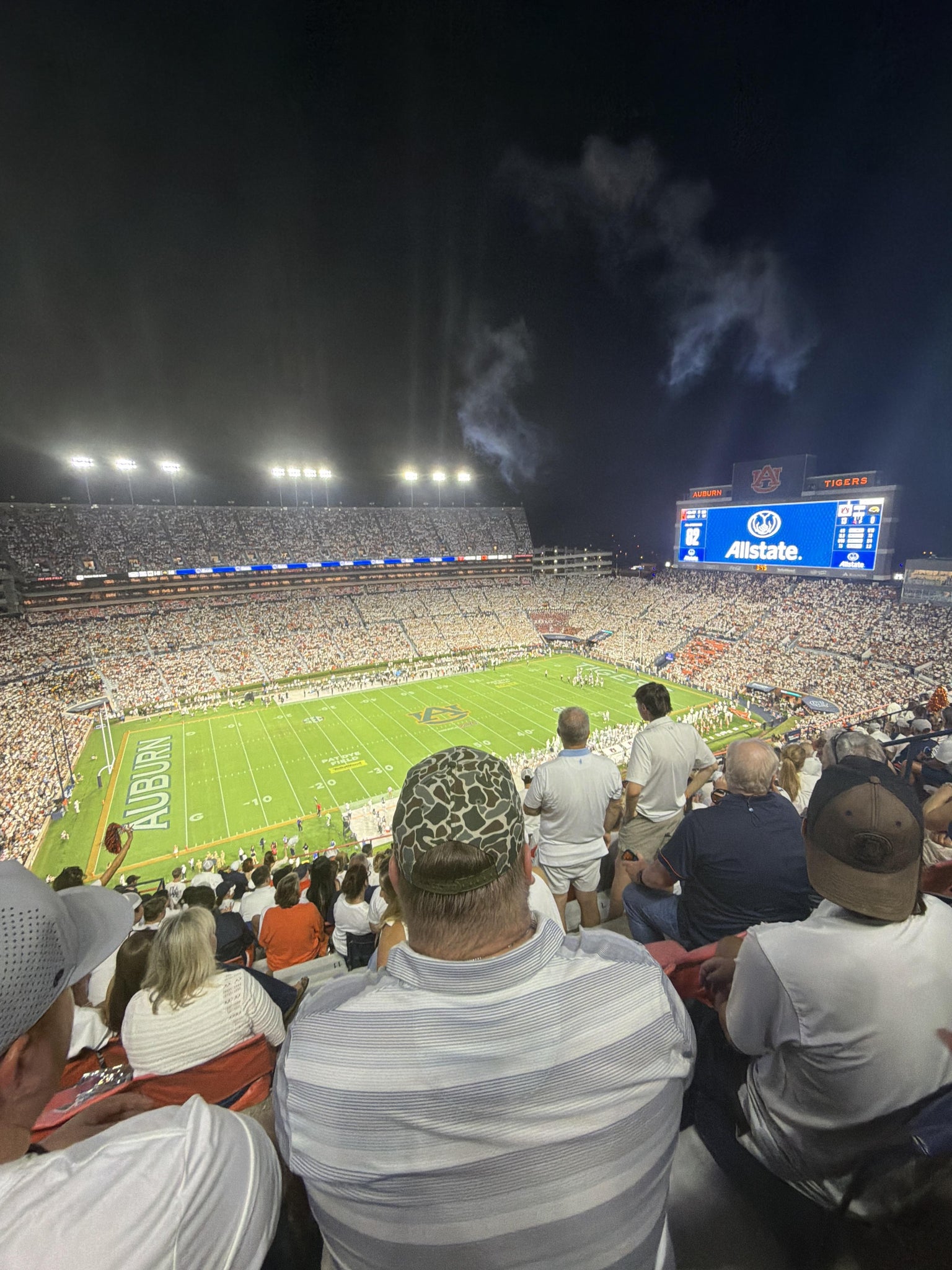 Real Fan View taken from Section 50 at Jordan-Hare Stadium by Cole W