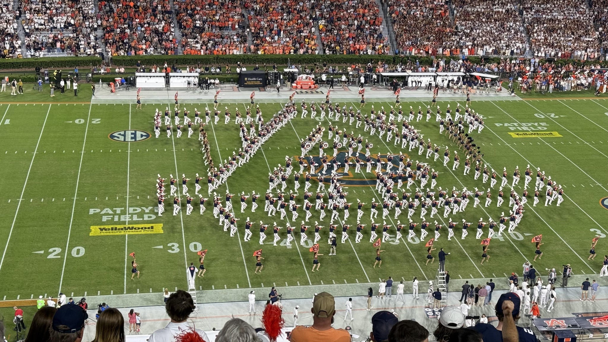 Real Fan View taken from Section 52 at Jordan-Hare Stadium by James P