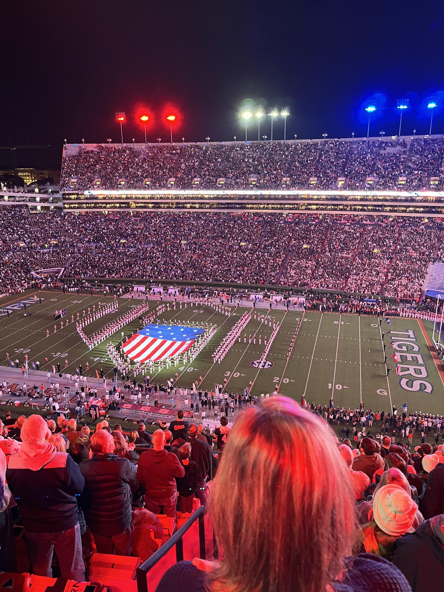 Real Fan View taken from Section 59 at Jordan-Hare Stadium by William E
