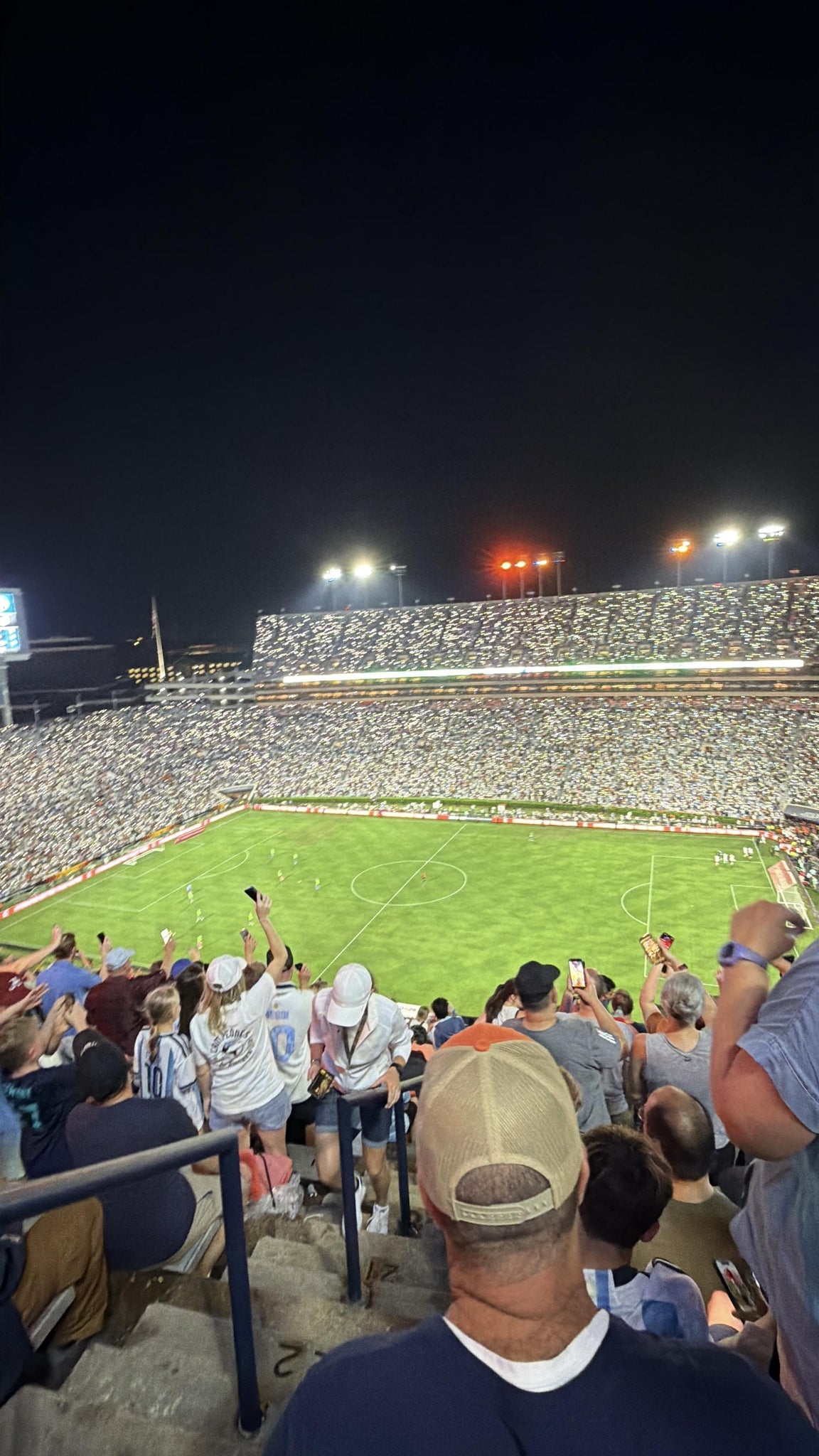Real Fan View taken from Section 59 at Jordan-Hare Stadium by Valeria C
