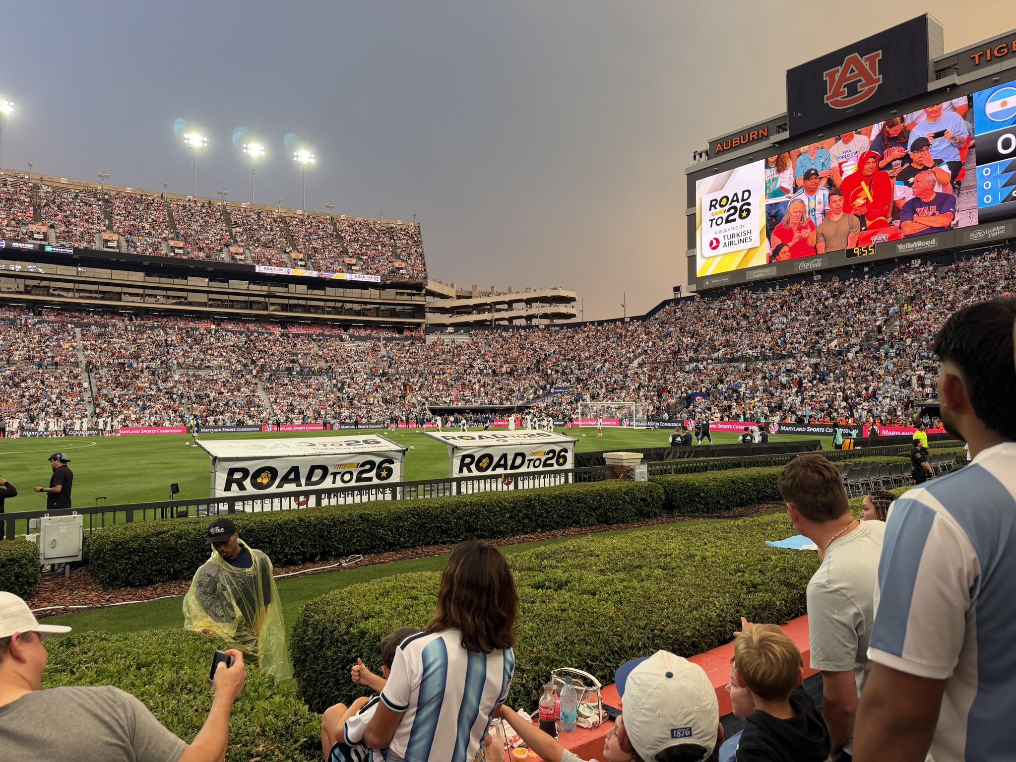 Real Fan View taken from Section 6 at Jordan-Hare Stadium by Elina P