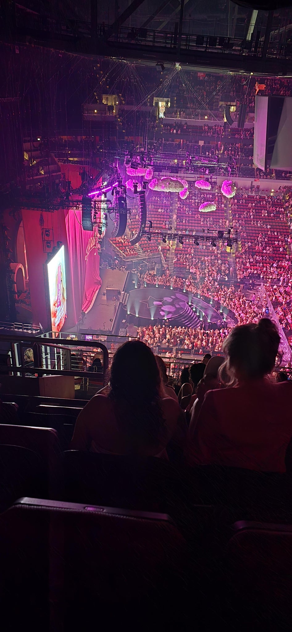 Real Fan View taken from Section 324 at KFC Yum! Center by Stephanie E