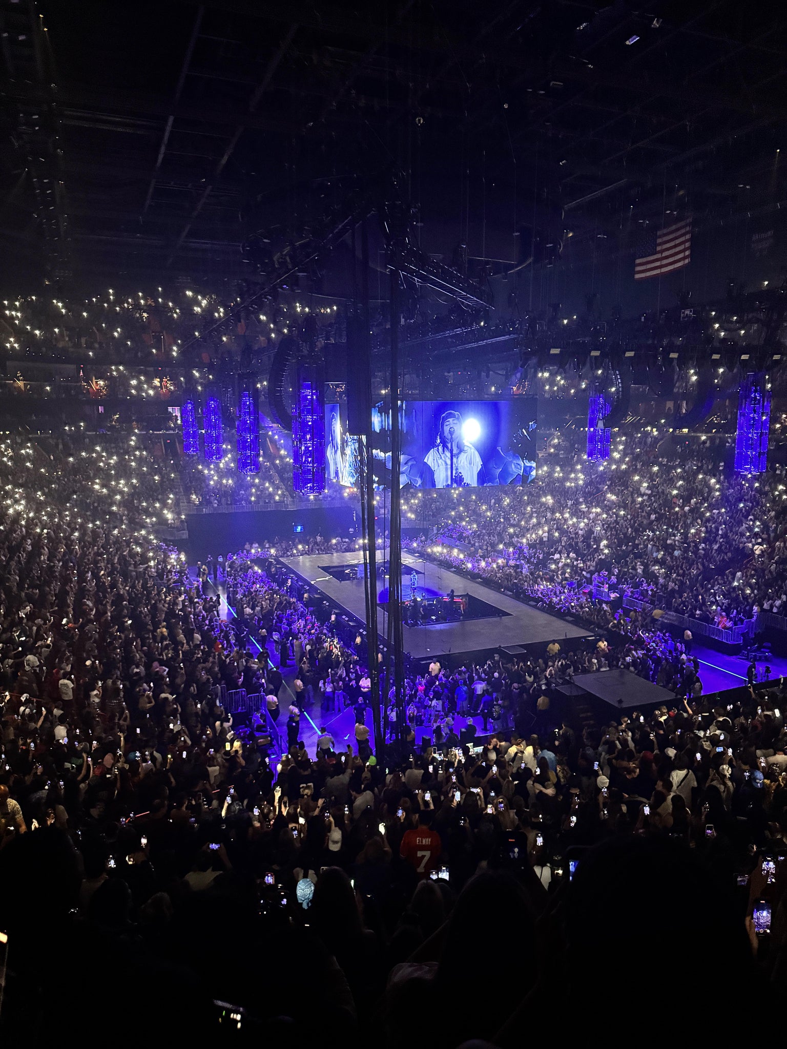 Real Fan View taken from Section 102 at Kaseya Center by Alyssa O