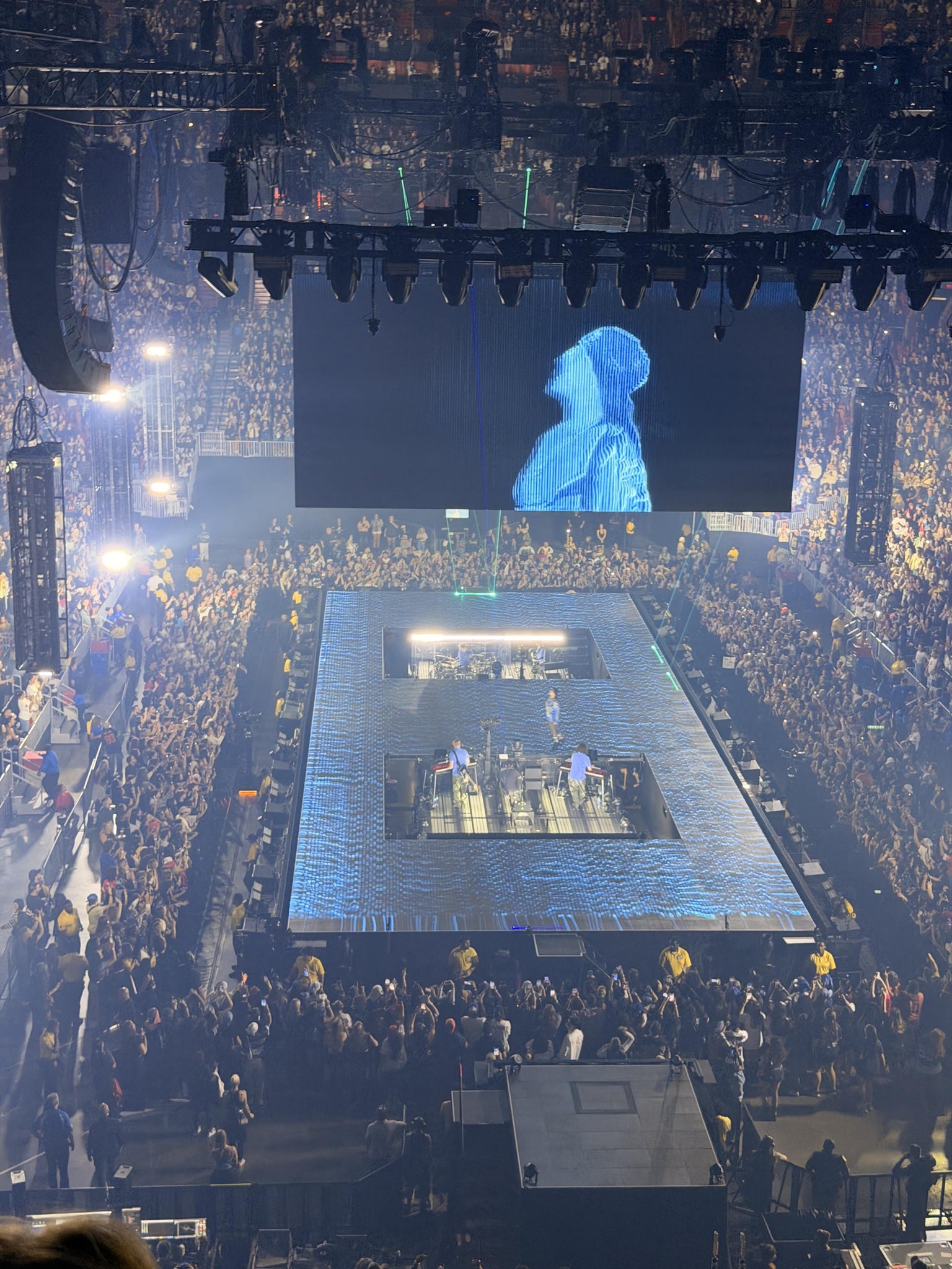 Real Fan View taken from Section 301 at Kaseya Center by Aaliyah L