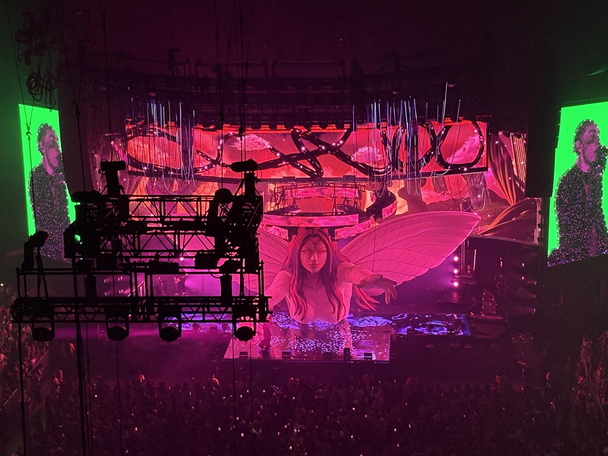 Real Fan View taken from Section 415 at Kaseya Center by Ally P