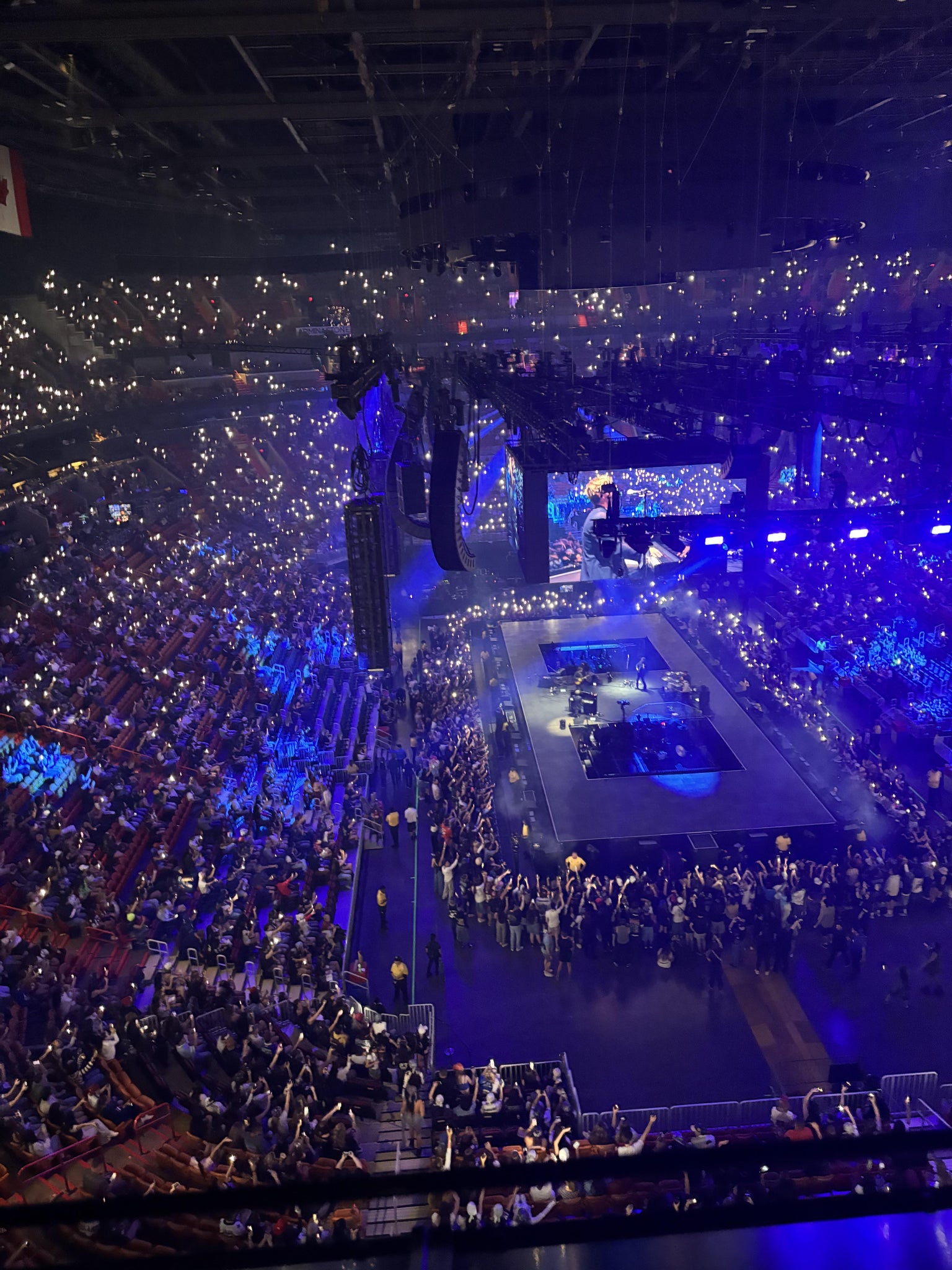 Real Fan View taken from Section 416 at Kaseya Center by Valentina B
