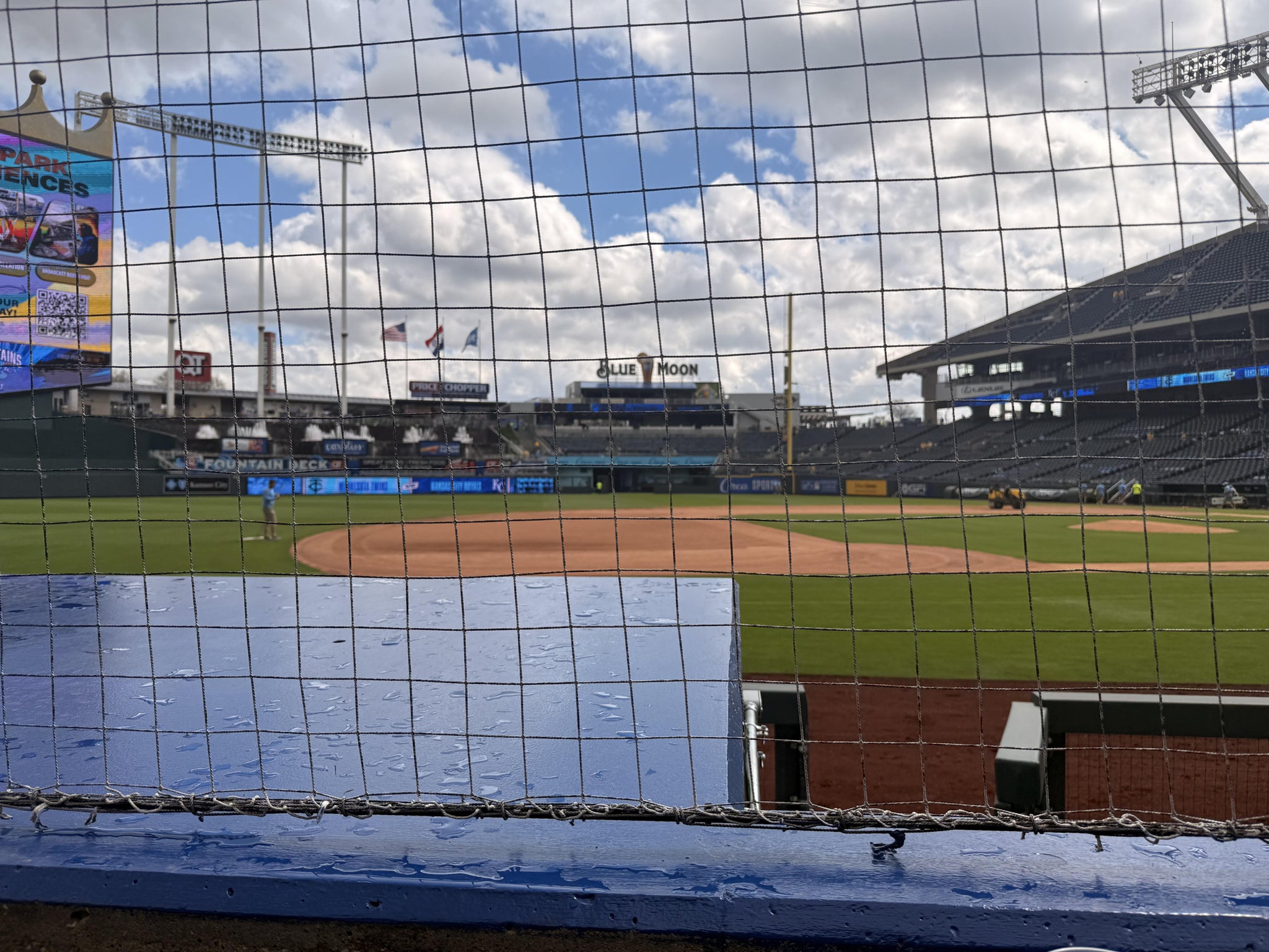 Vue réelle des fans prise de la Section 118 au site Kauffman Stadium par Kash B