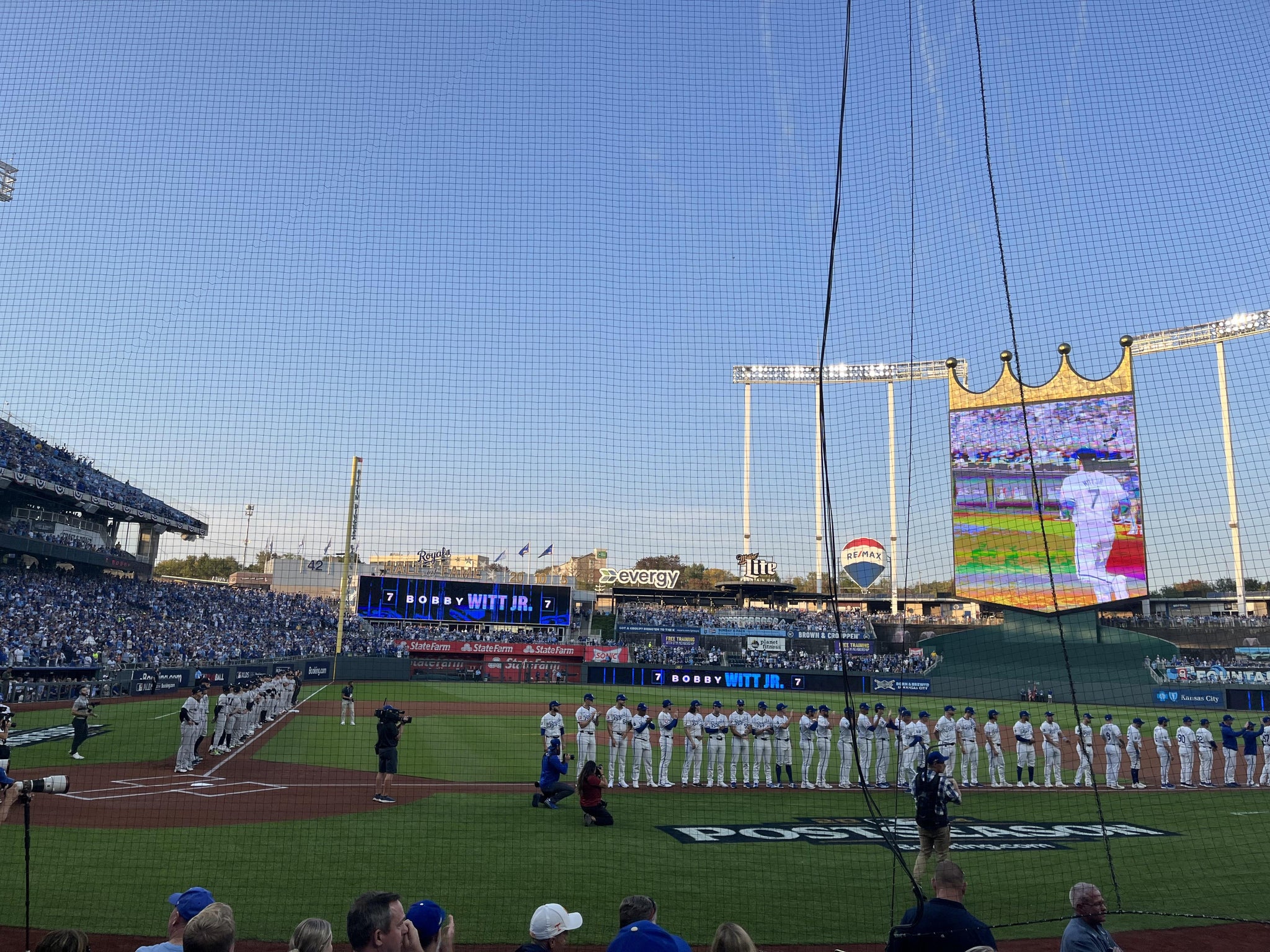Real Fan View taken from Section 131 at Kauffman Stadium by David R