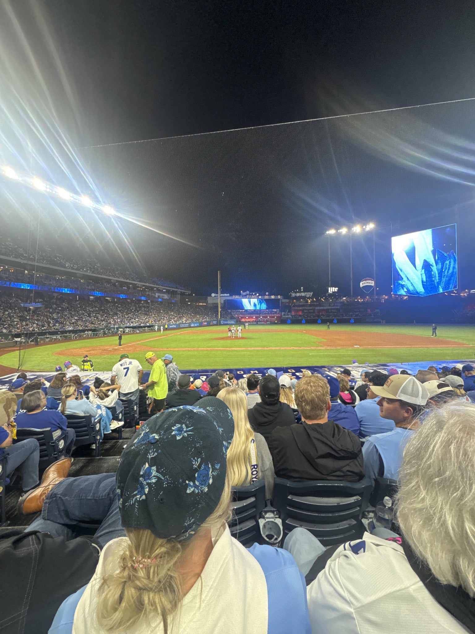 Real Fan View taken from Section 134 at Kauffman Stadium by Stephen H