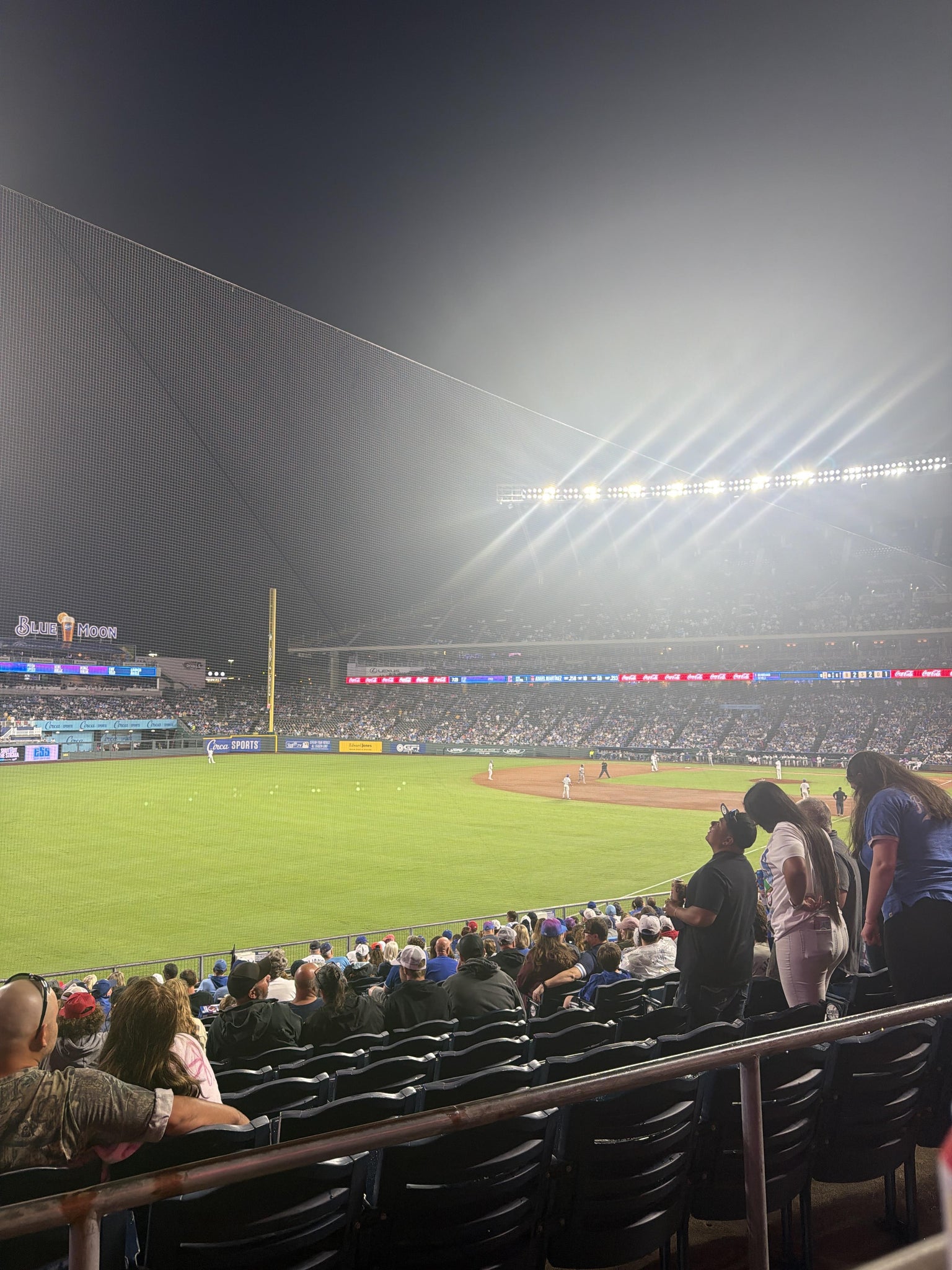 Real Fan View taken from Section 209 at Kauffman Stadium by Ingrid A
