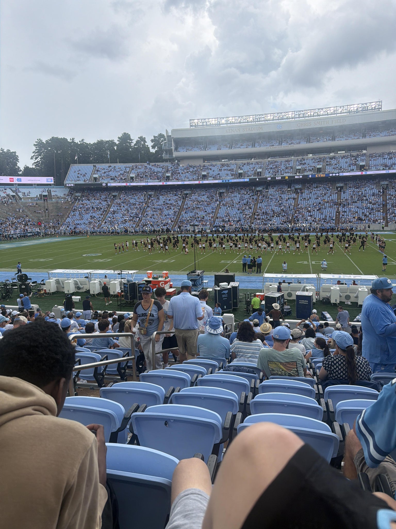 Real Fan View taken from Section 126 at Kenan Memorial Stadium by Jaylin T
