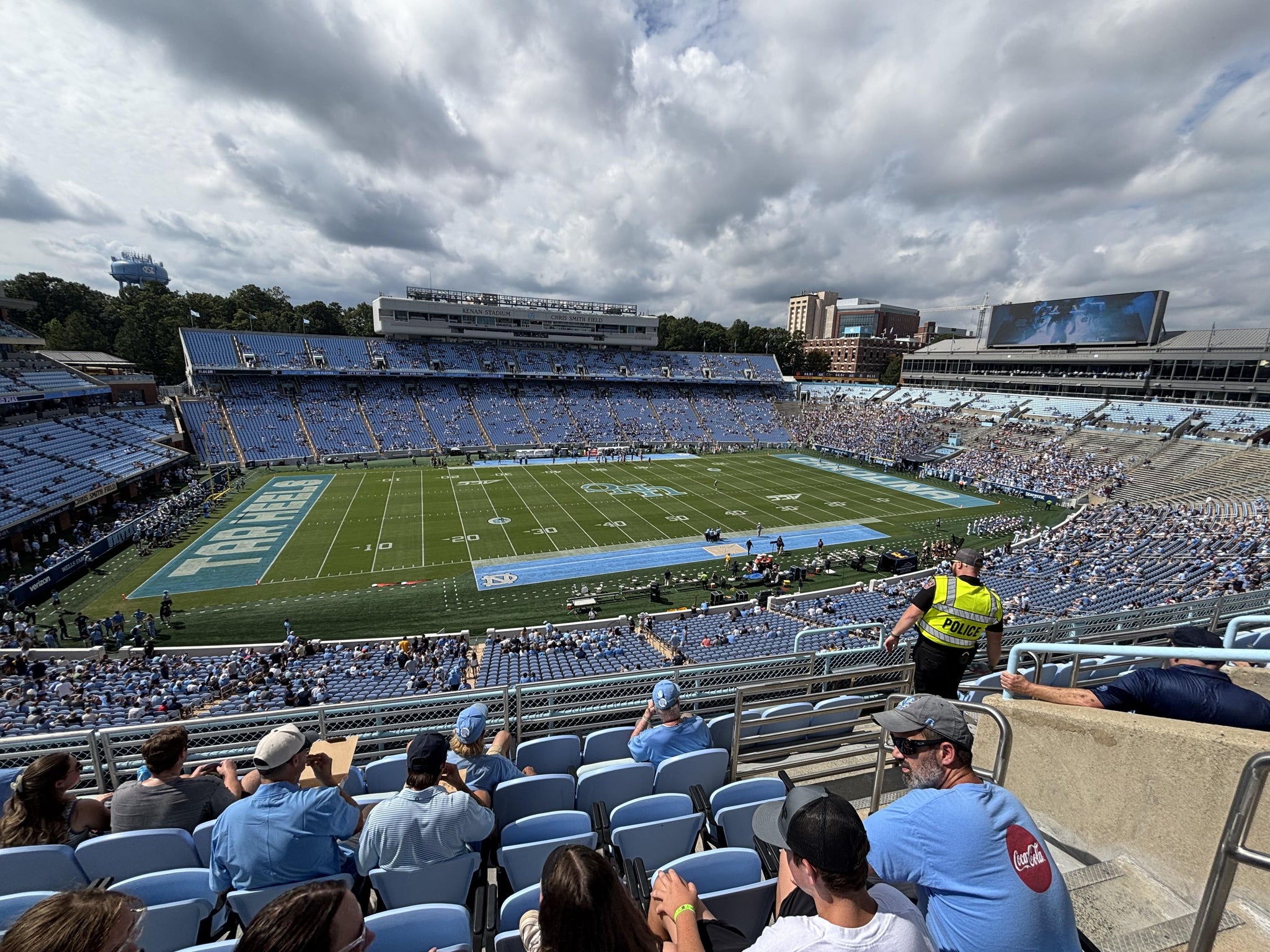 Real Fan View taken from Section 203 at Kenan Memorial Stadium by Jarrett B