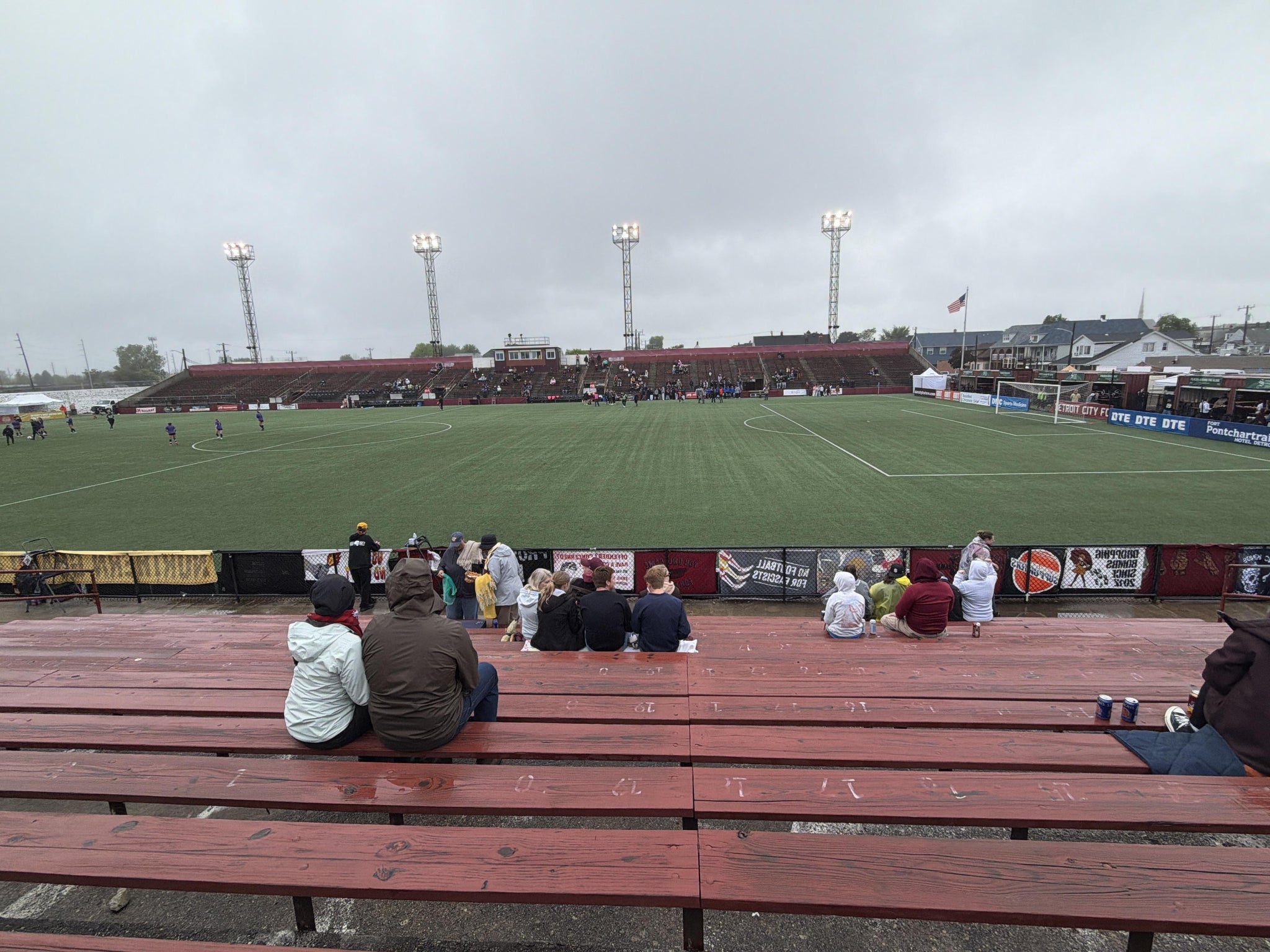 Real Fan View taken from GA Seating at Keyworth Stadium by Sheri D