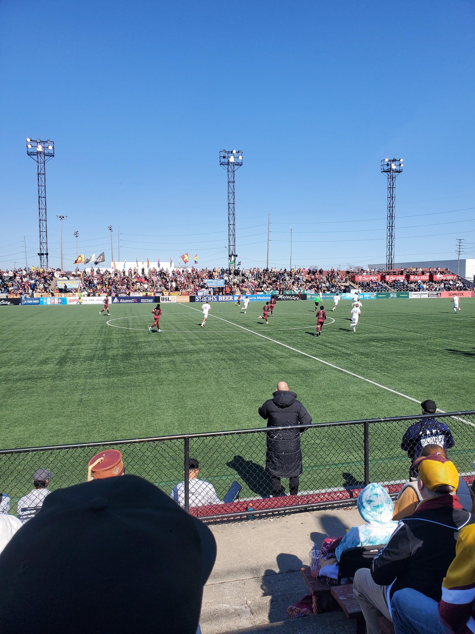 Real Fan View taken from Gold at Keyworth Stadium by Luis e T