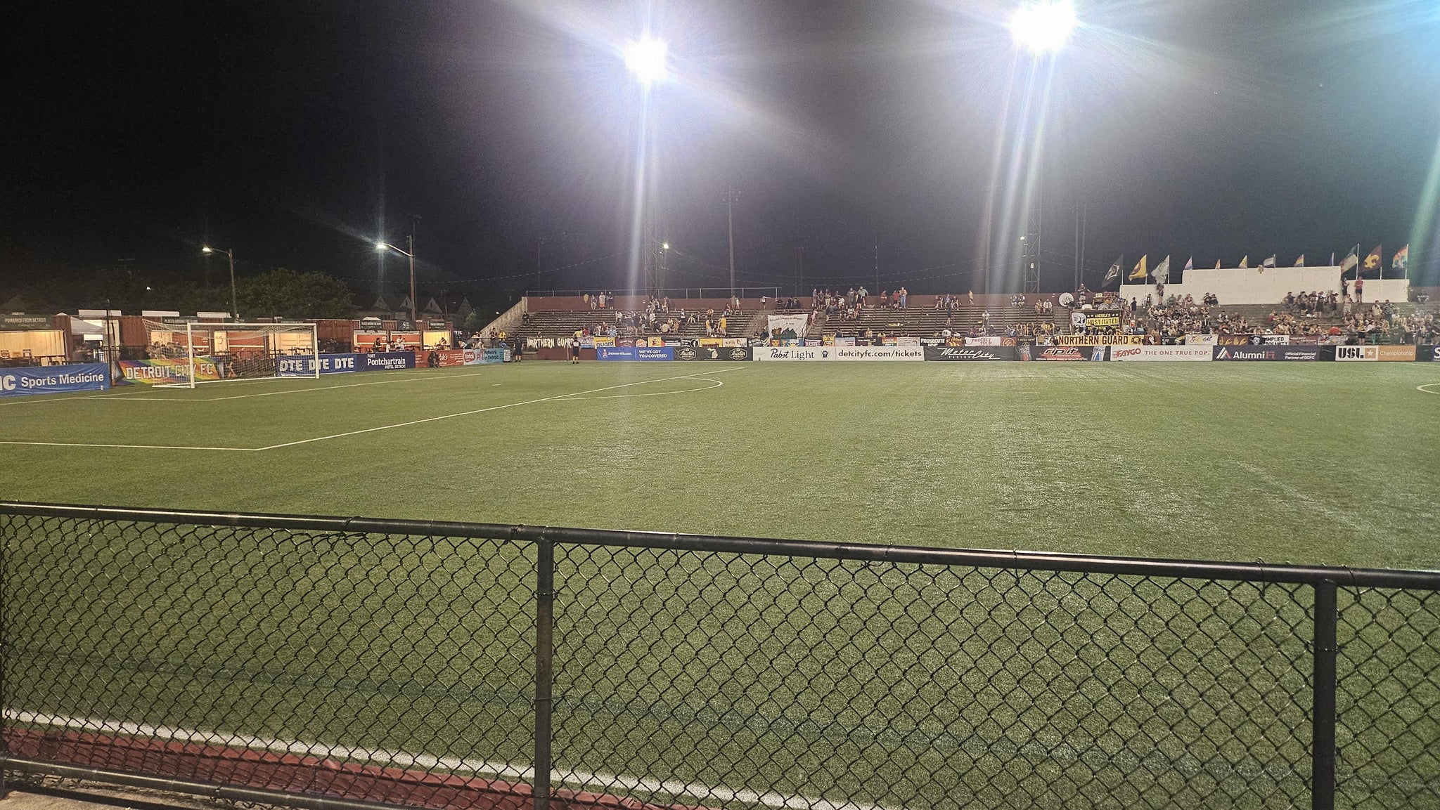 Real Fan View taken from Rouge at Keyworth Stadium by Jackie D