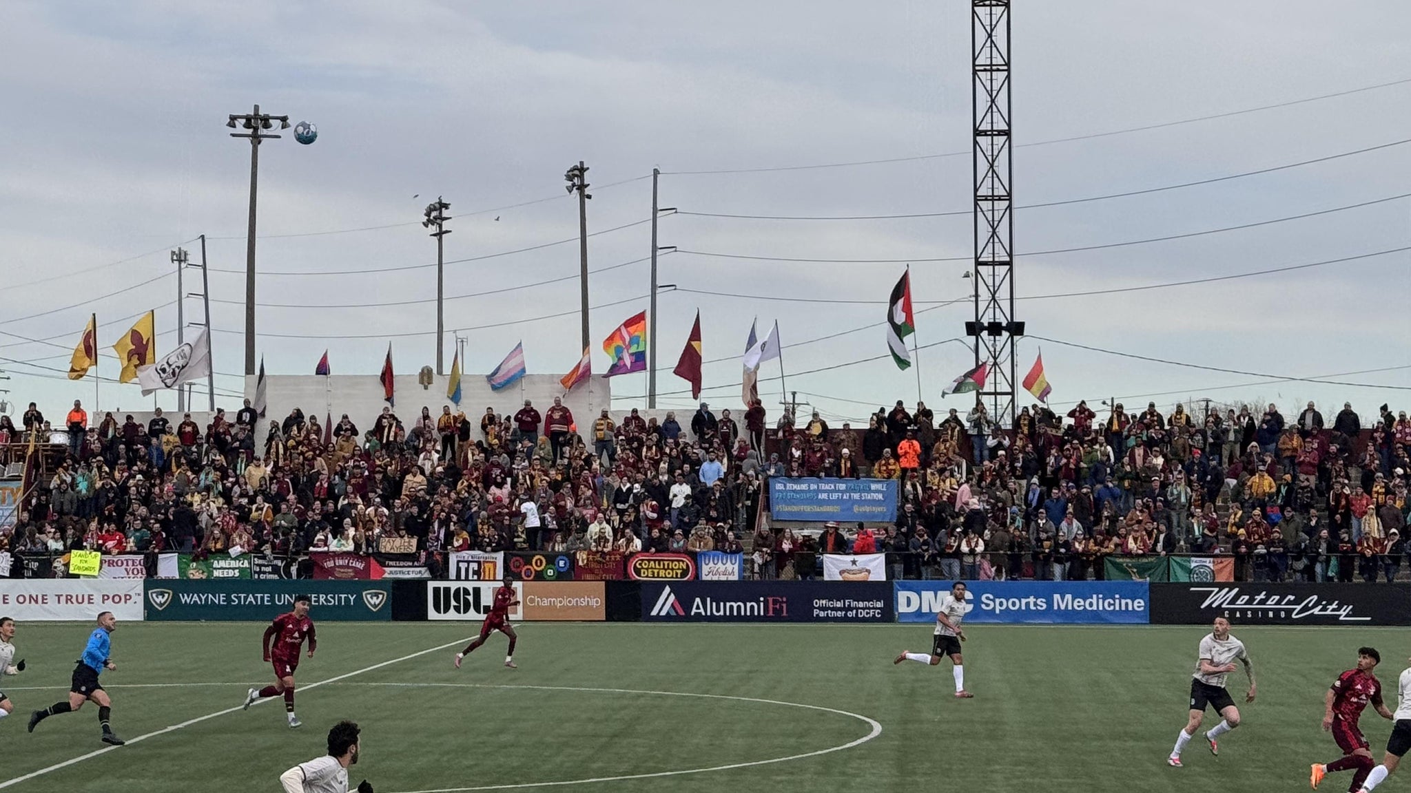 Real Fan View taken from Rouge at Keyworth Stadium by Robert K