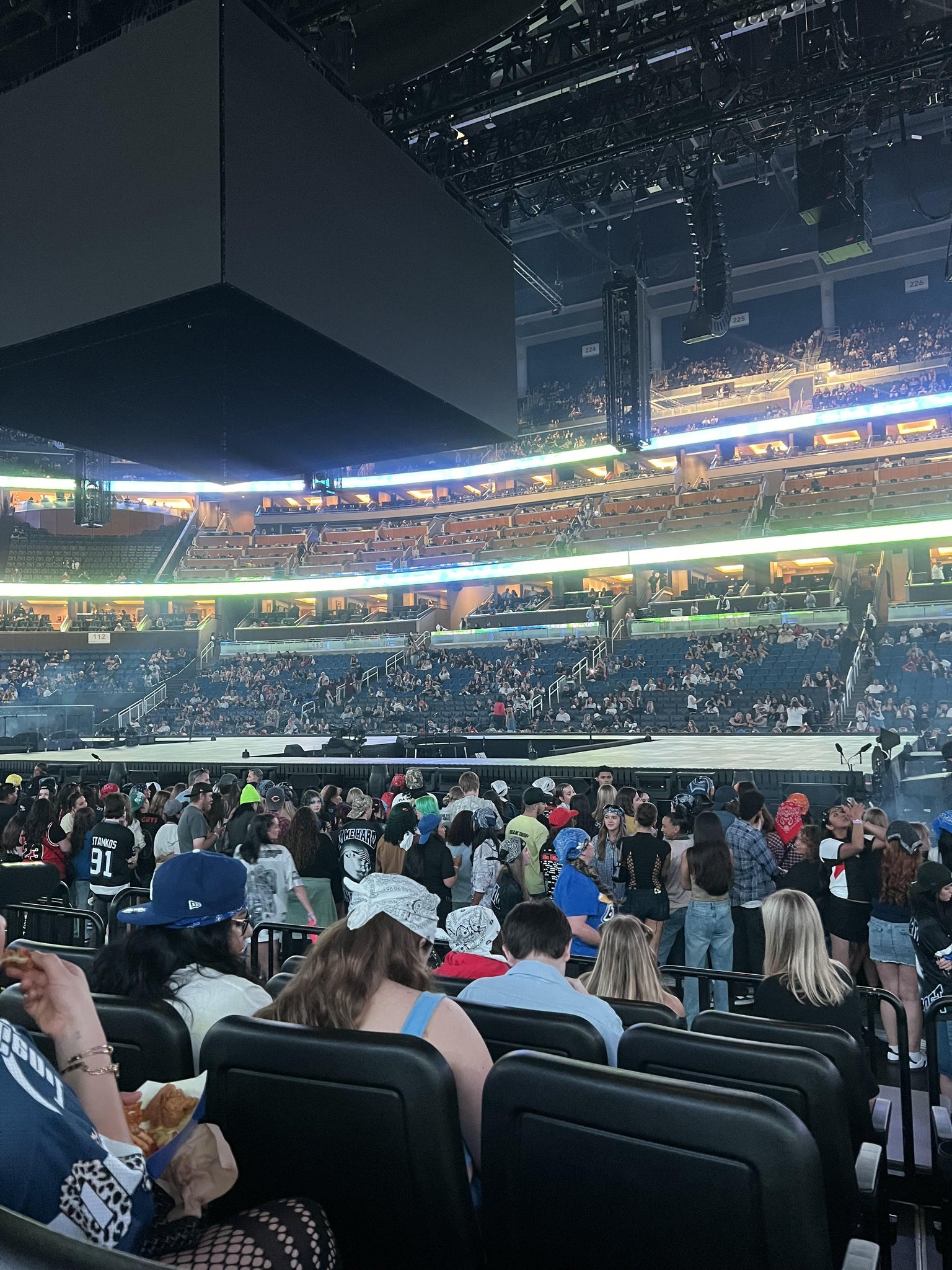 Real Fan View taken from Section 104 at Kia Center by Emely S