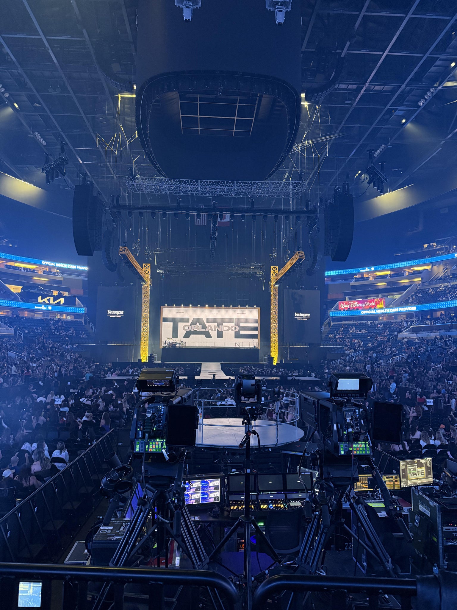 Real Fan View taken from Section 110 at Kia Center by Mariana M