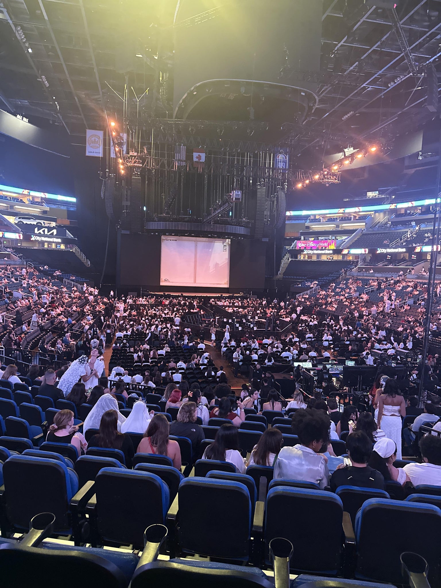 Real Fan View taken from Section 111 at Kia Center by Wendy G